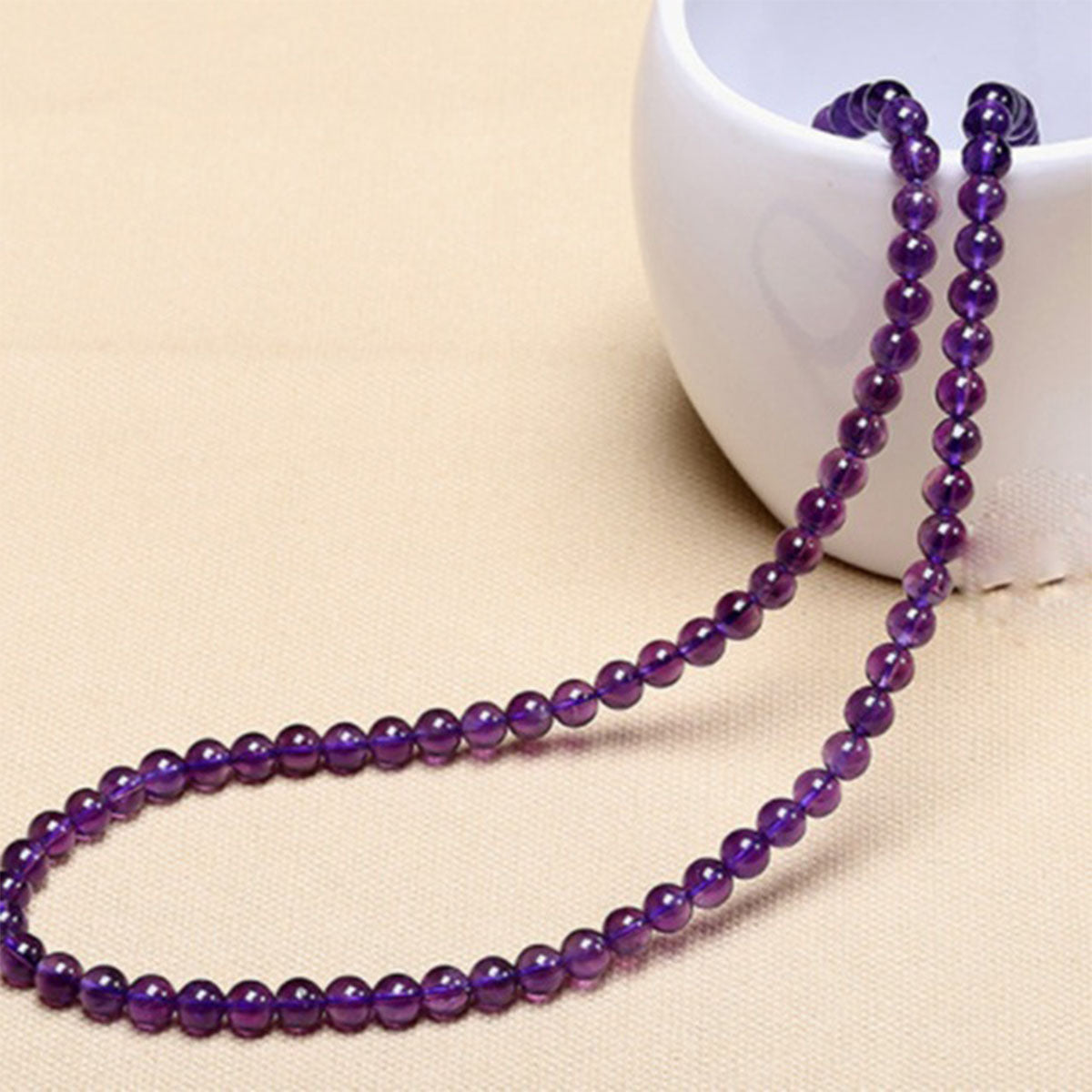 Natural Amethyst Bracelet for Women - Genuine Crystal Jewelry with Healing Energy, Dainty Design for Daily Wear