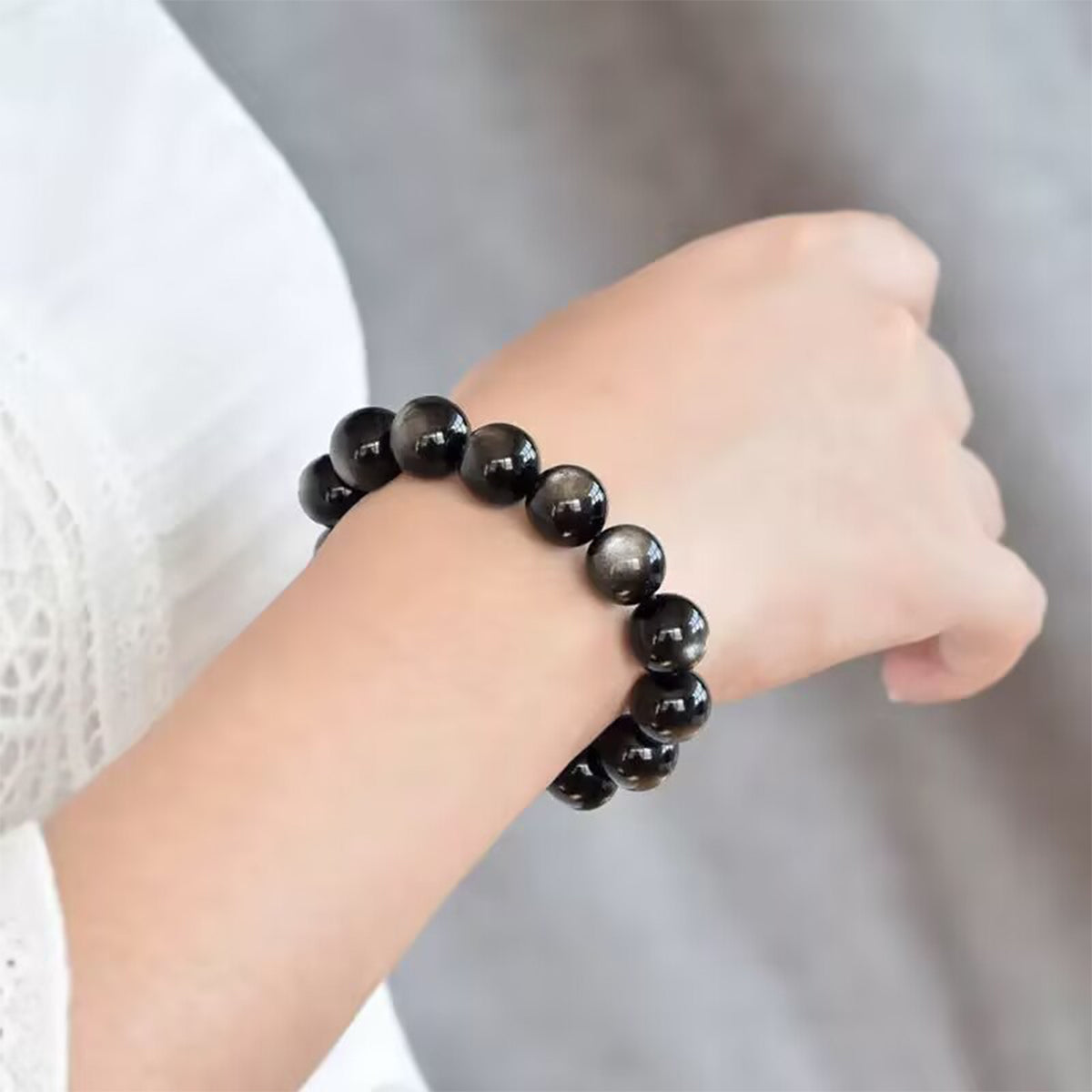 Obsidian Collection - Rainbow Obsidian, Gold Sheen Obsidian, Silver Sheen Obsidian & Black Obsidian Gemstones