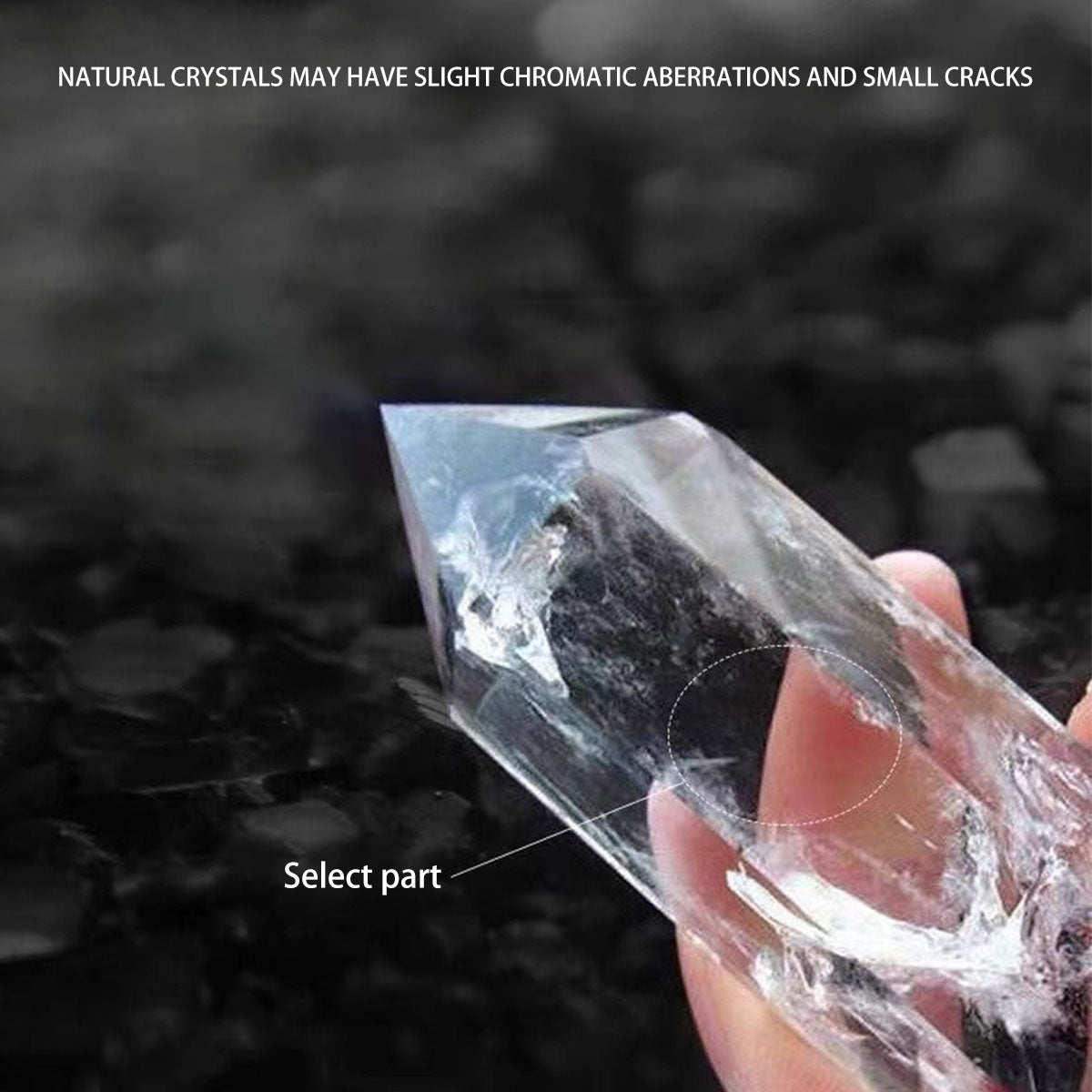 Natural Clear Quartz Bracelet - Genuine White Crystal Jewelry for Daily Wear, Promotes Clarity & Positive Energy