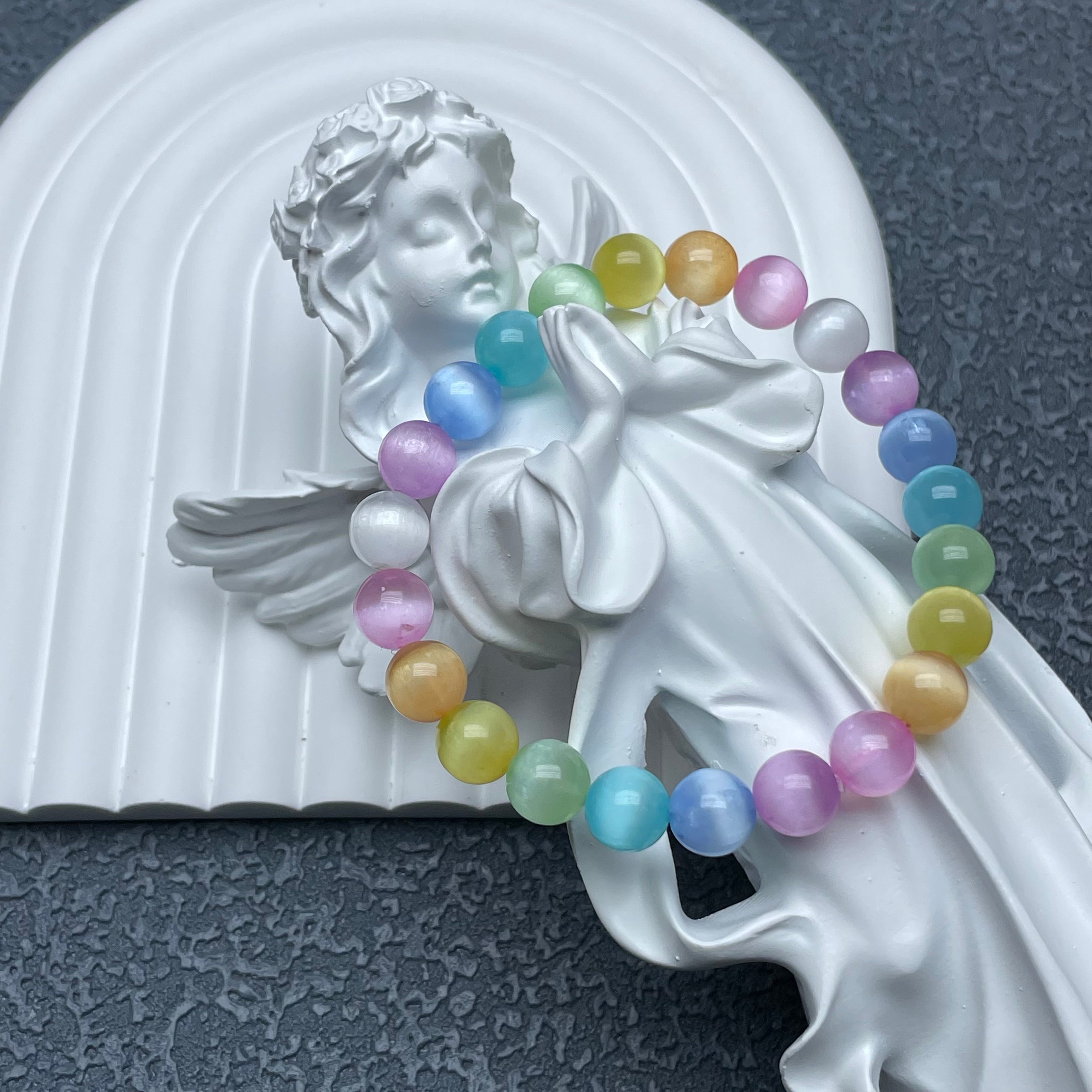 Colorful Selenite bracelet