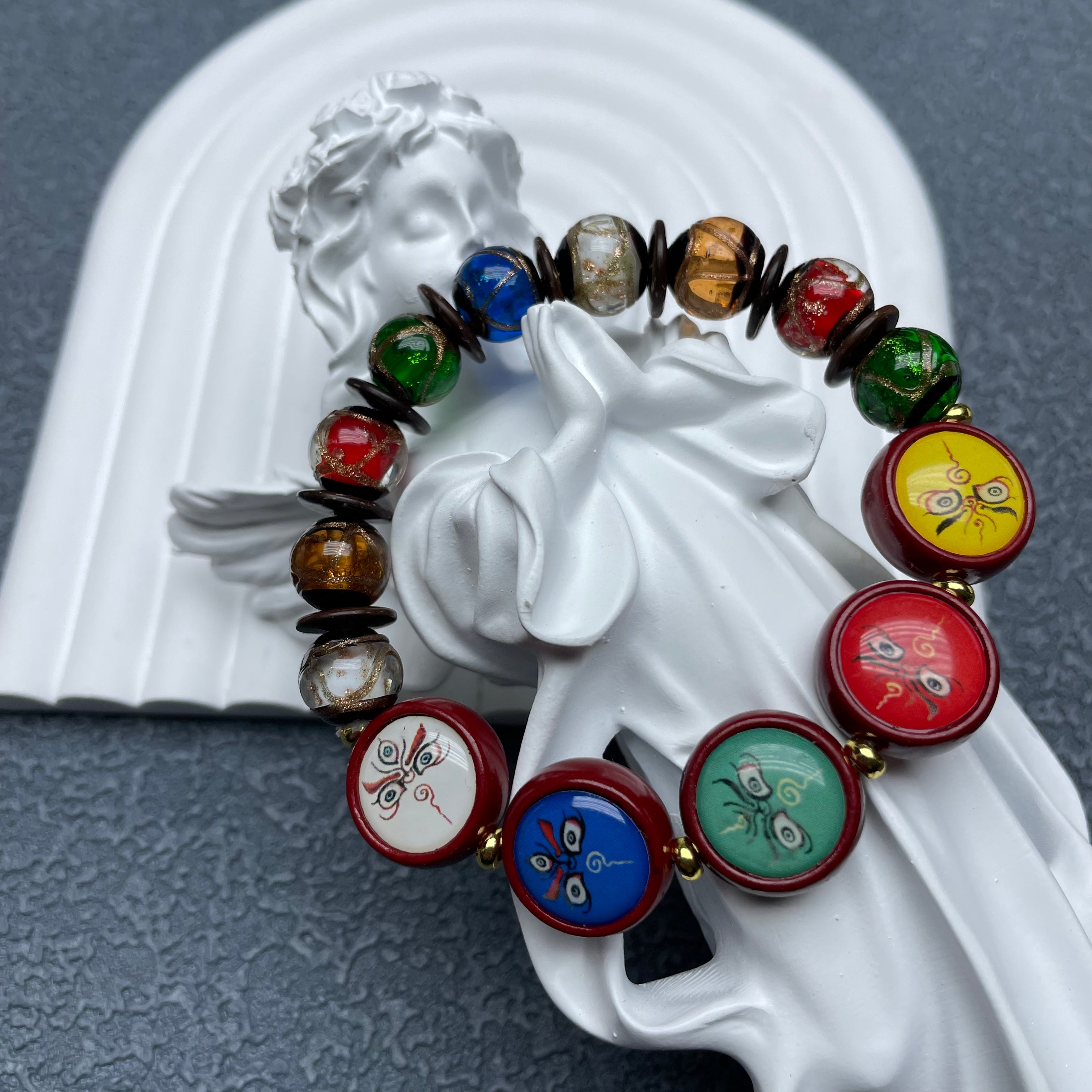 Five-way god of wealth bracelet