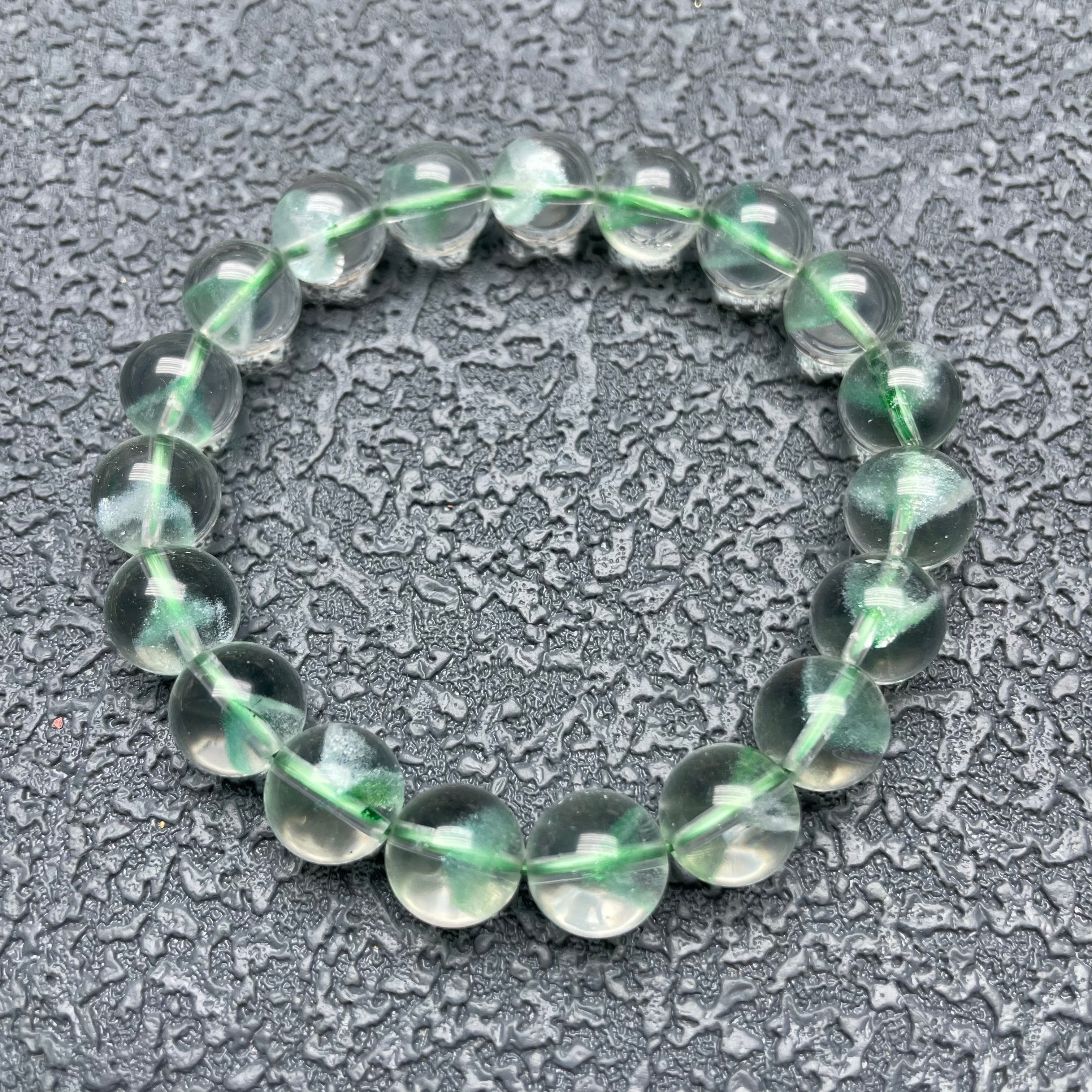 Jade garden quartz bracelet