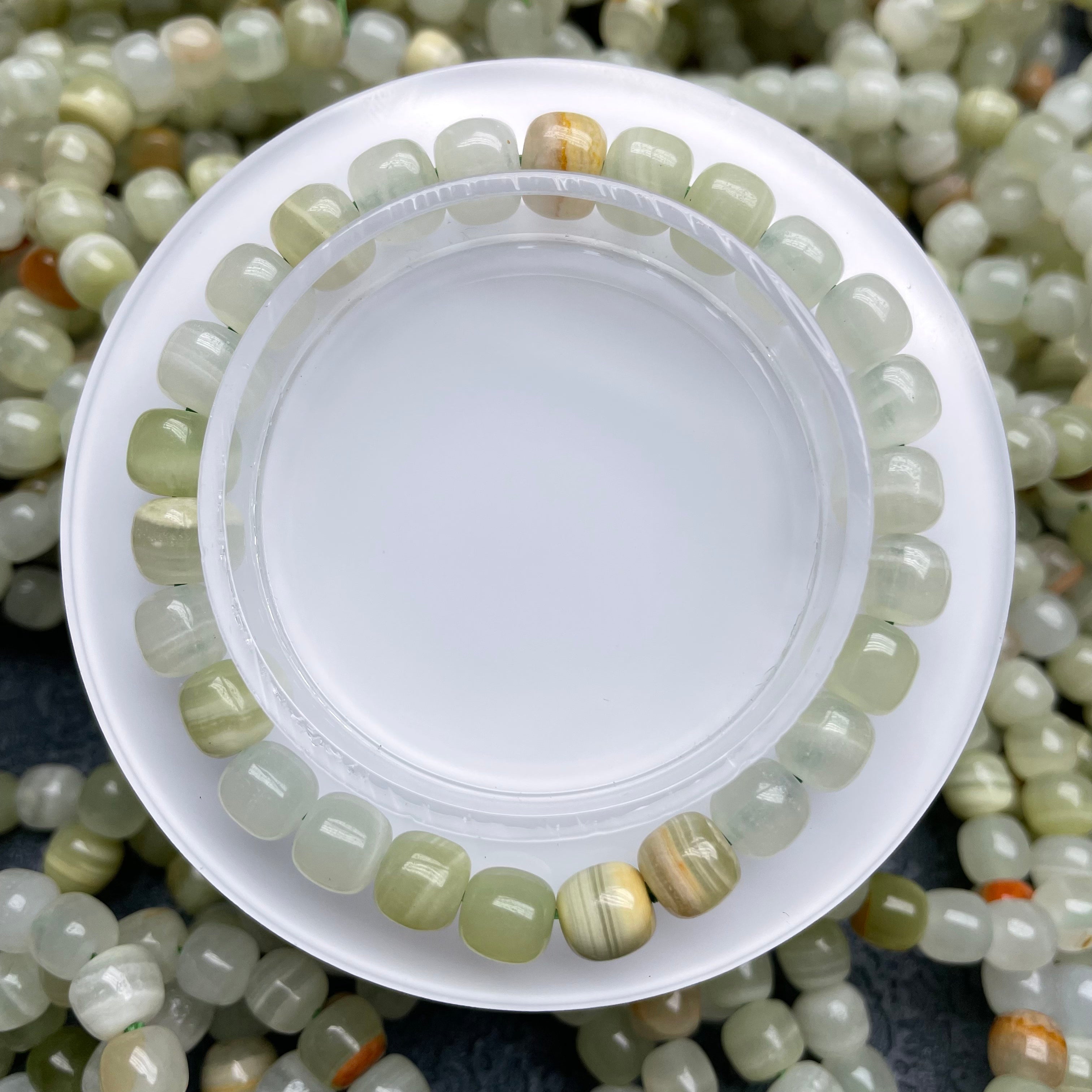 Afghan jade bracelet