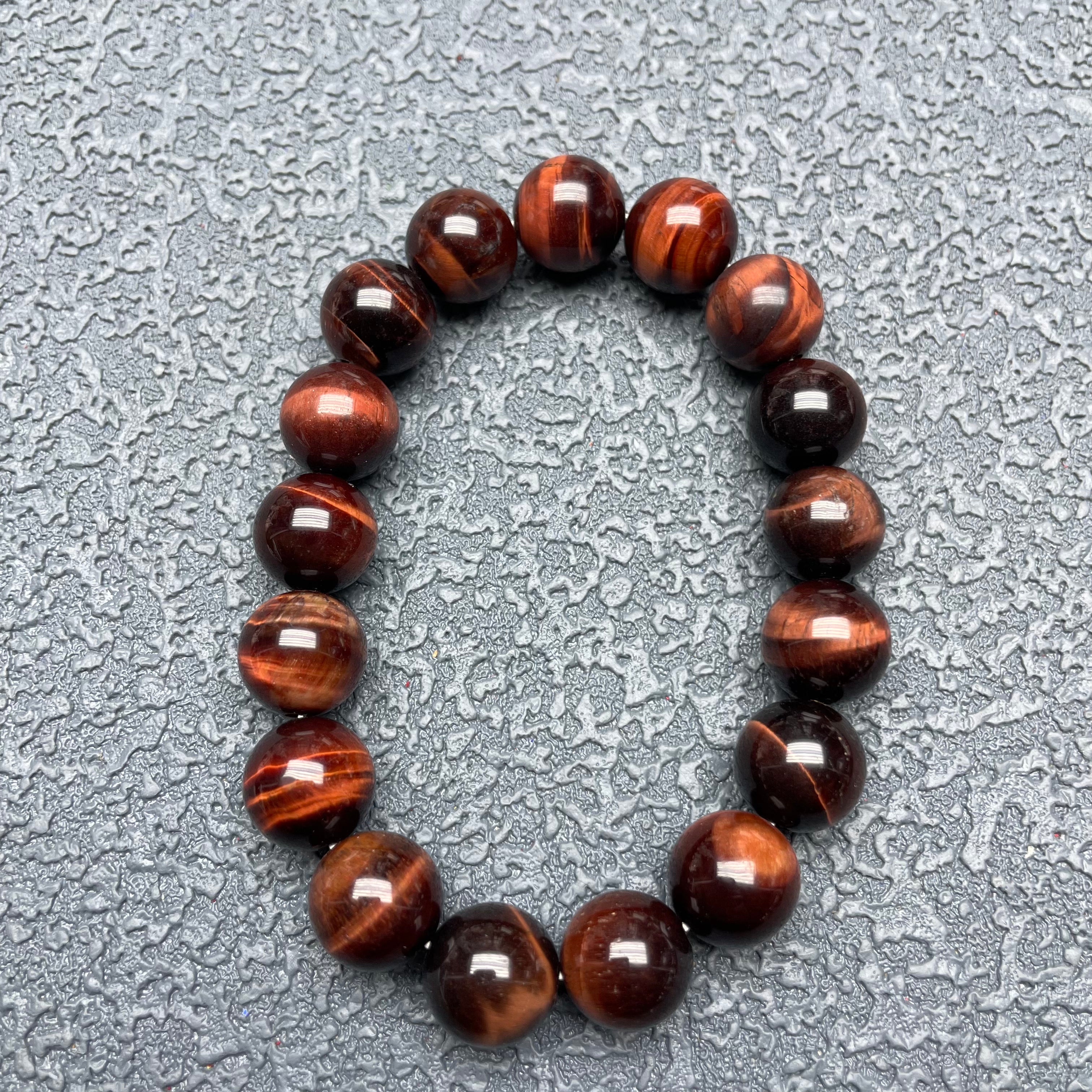Red tiger eye bracelet