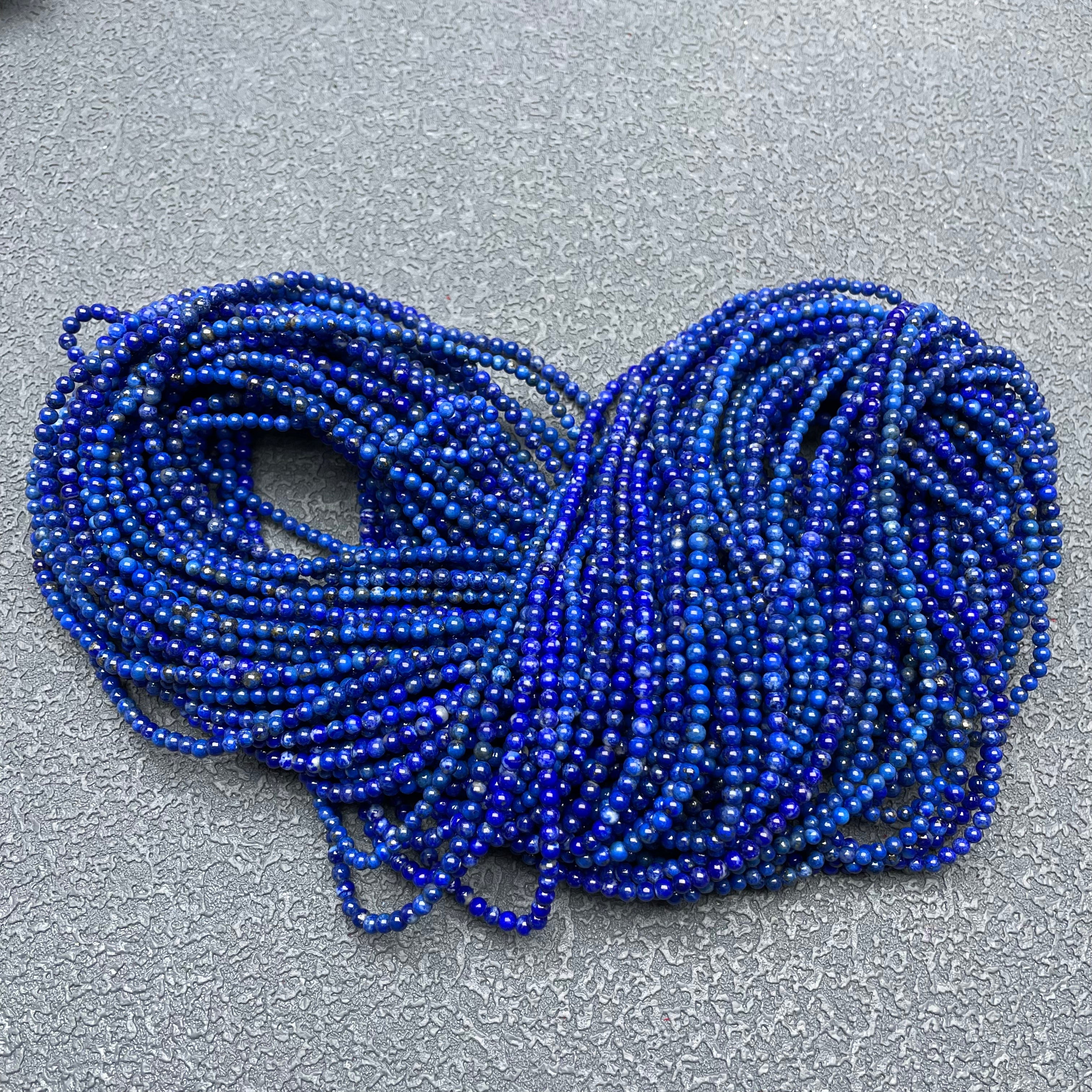 Lapis Lazuli 108 Beads Necklace
