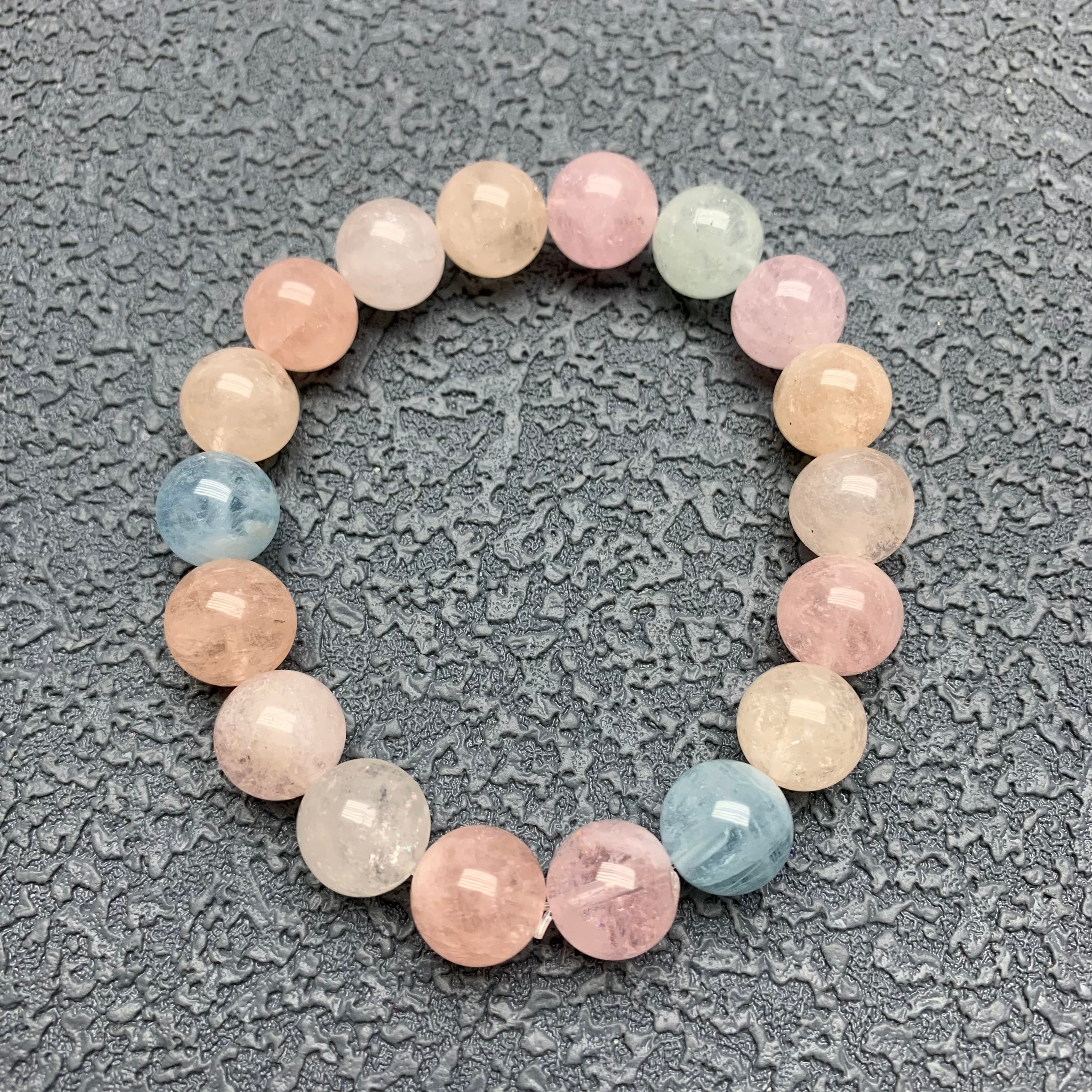 Morganite bracelet