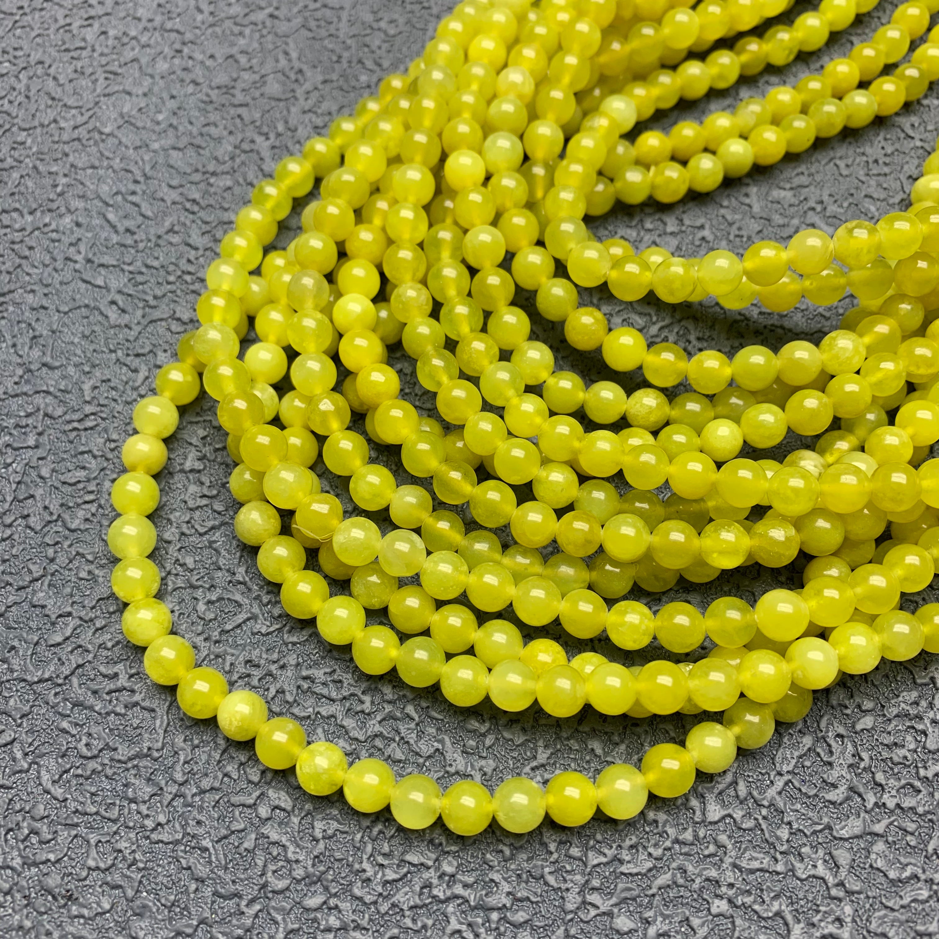 Yellow Xiuyan Jade Three Circles