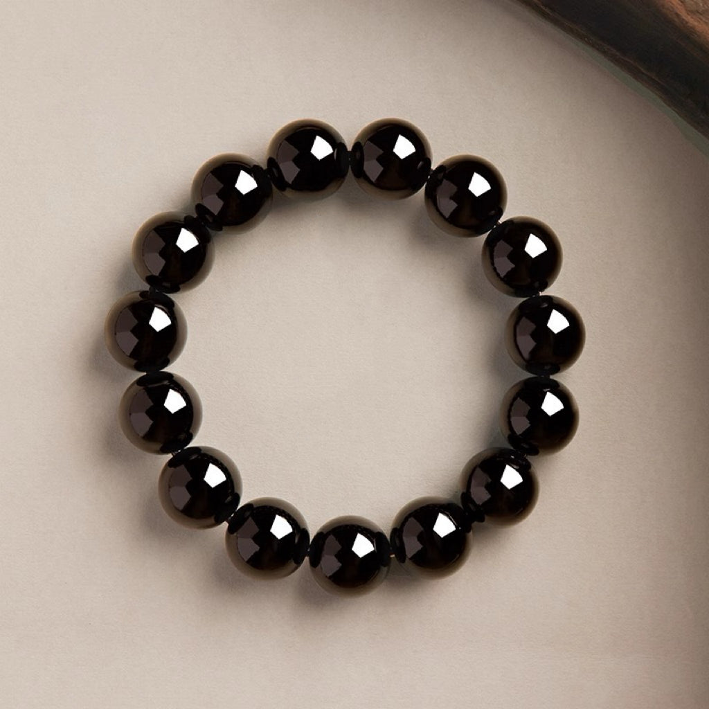 Obsidian bracelet