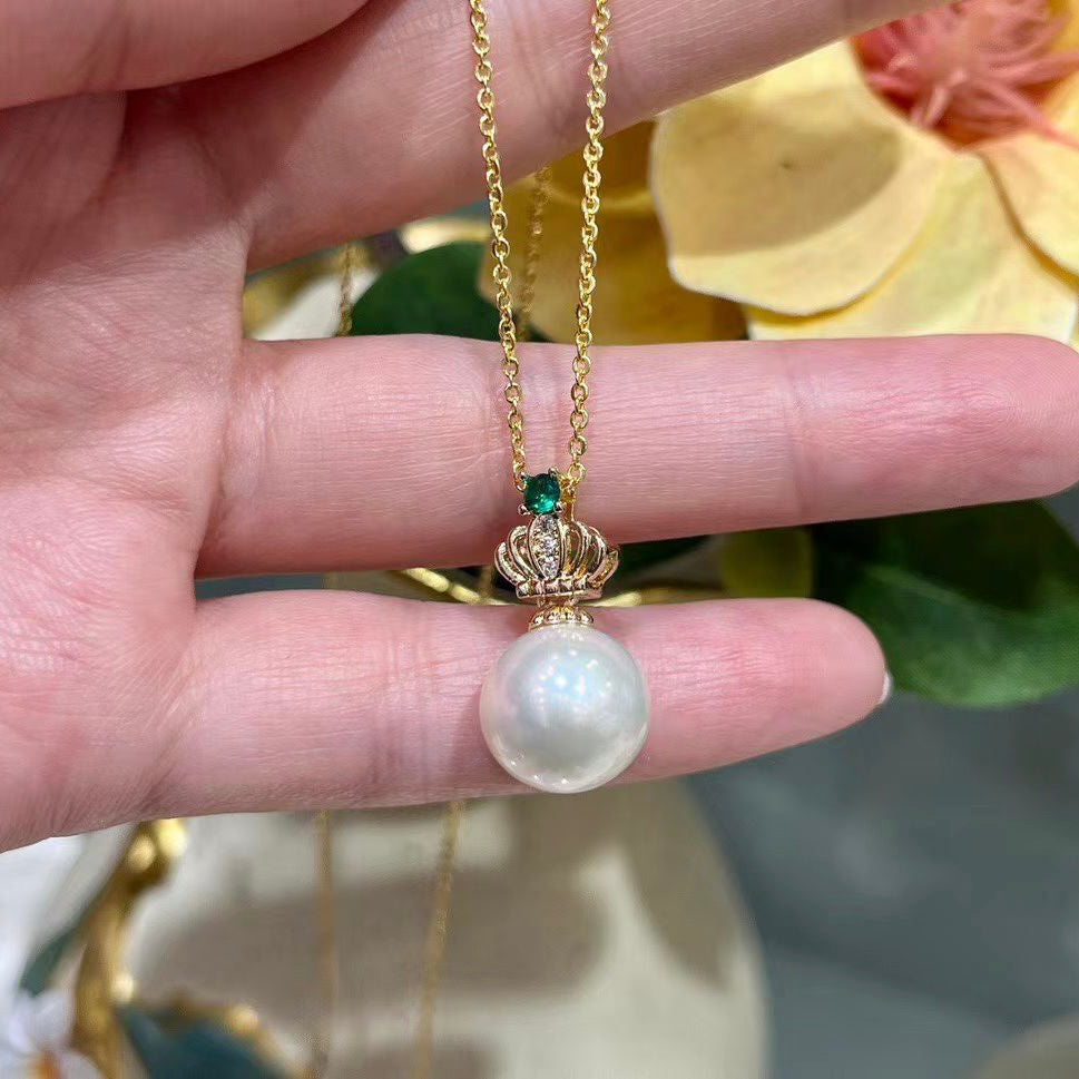 Natural Pearl Pendant - 14K Gold-Filled New Craft