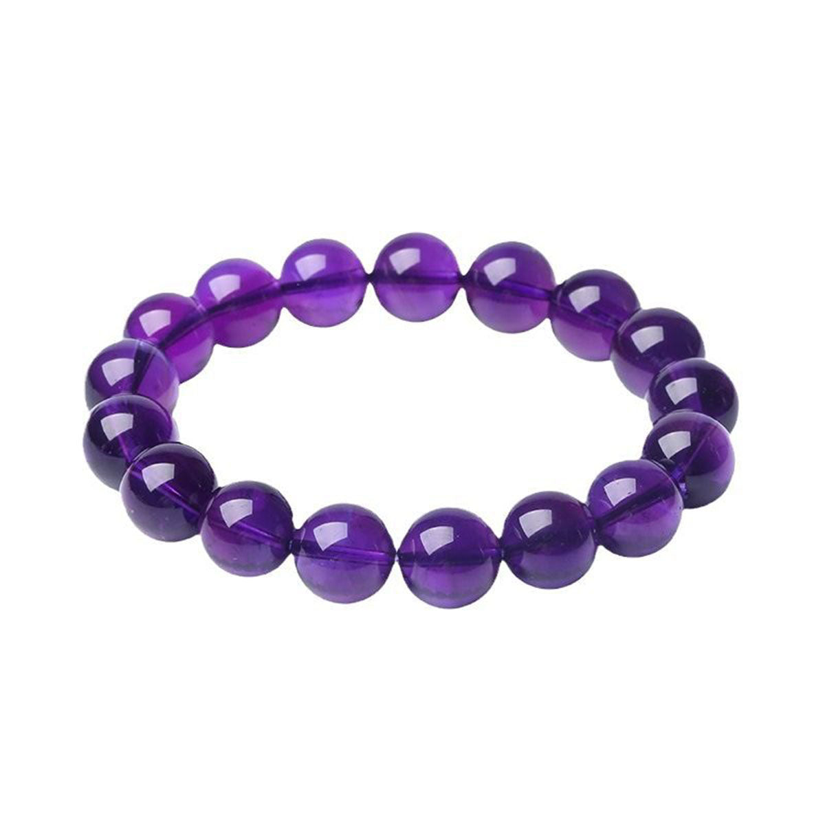 Natural Amethyst Bracelet for Women - Genuine Crystal Jewelry with Healing Energy, Dainty Design for Daily Wear