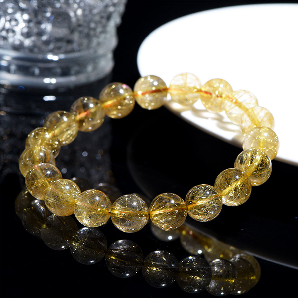 Rutilated Quartz Collection - Full Range of Natural Rutilated Quartz Gemstones & Jewelry