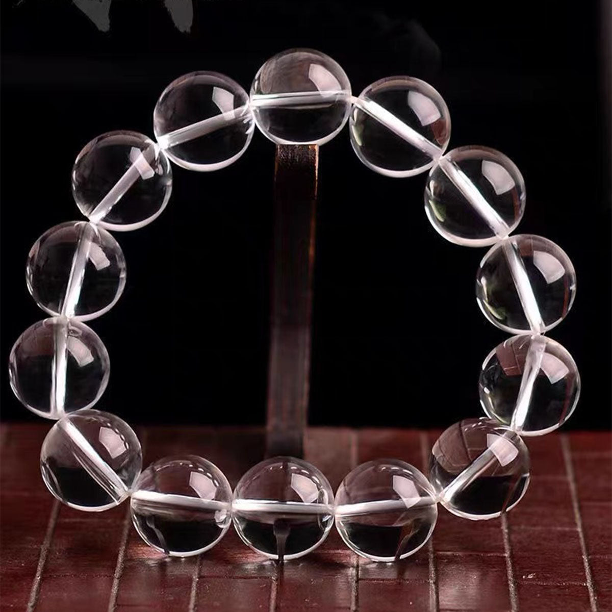 Natural Clear Quartz Bracelet - Genuine White Crystal Jewelry for Daily Wear, Promotes Clarity & Positive Energy