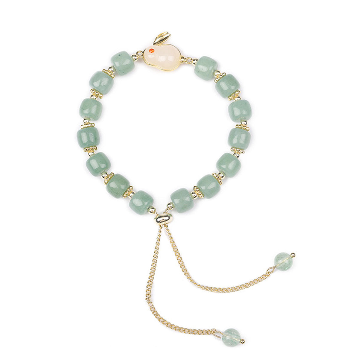 Little Rabbit Crystal Bracelet - Dainty Handmade Design, Cute Animal-Themed Jewelry for Women