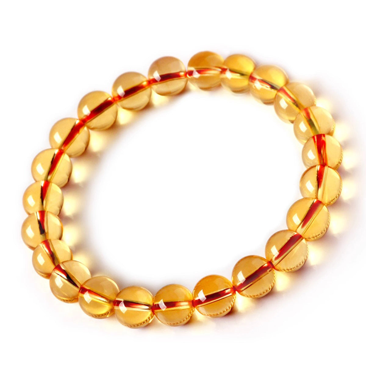 Natural Citrine Bracelet - Handmade Gemstone Jewelry for Positive Energy & Abundance