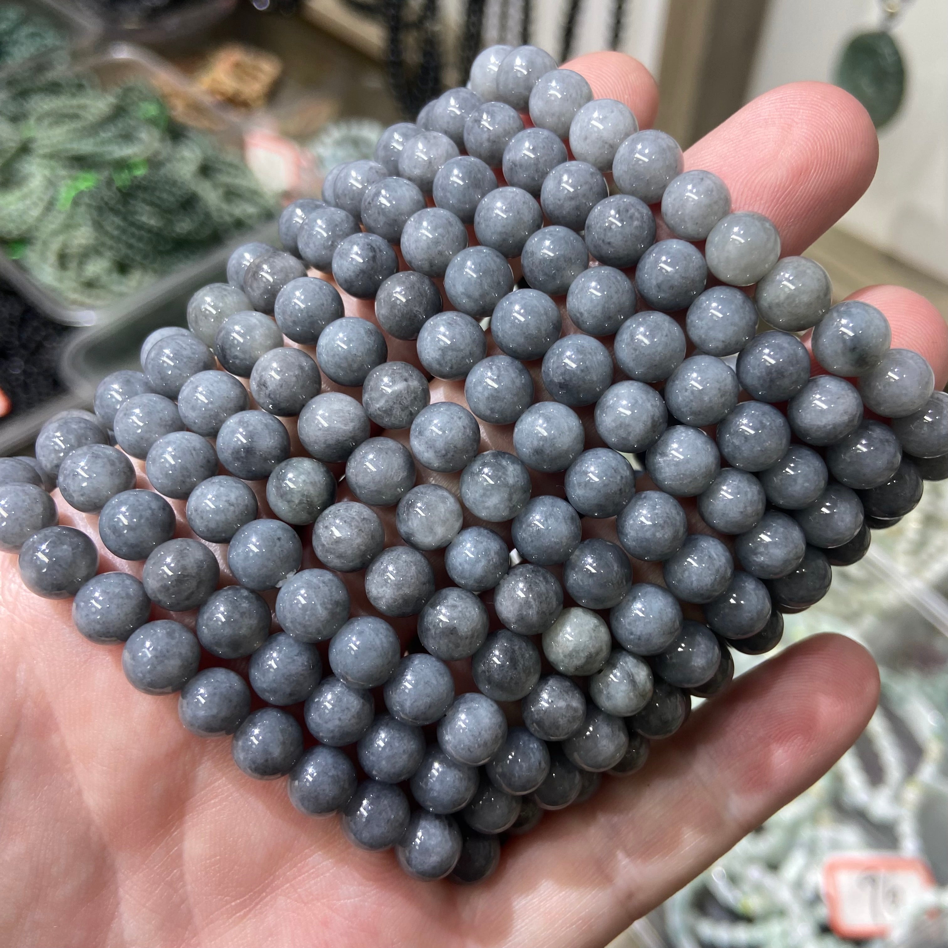 Black chicken jade bracelet