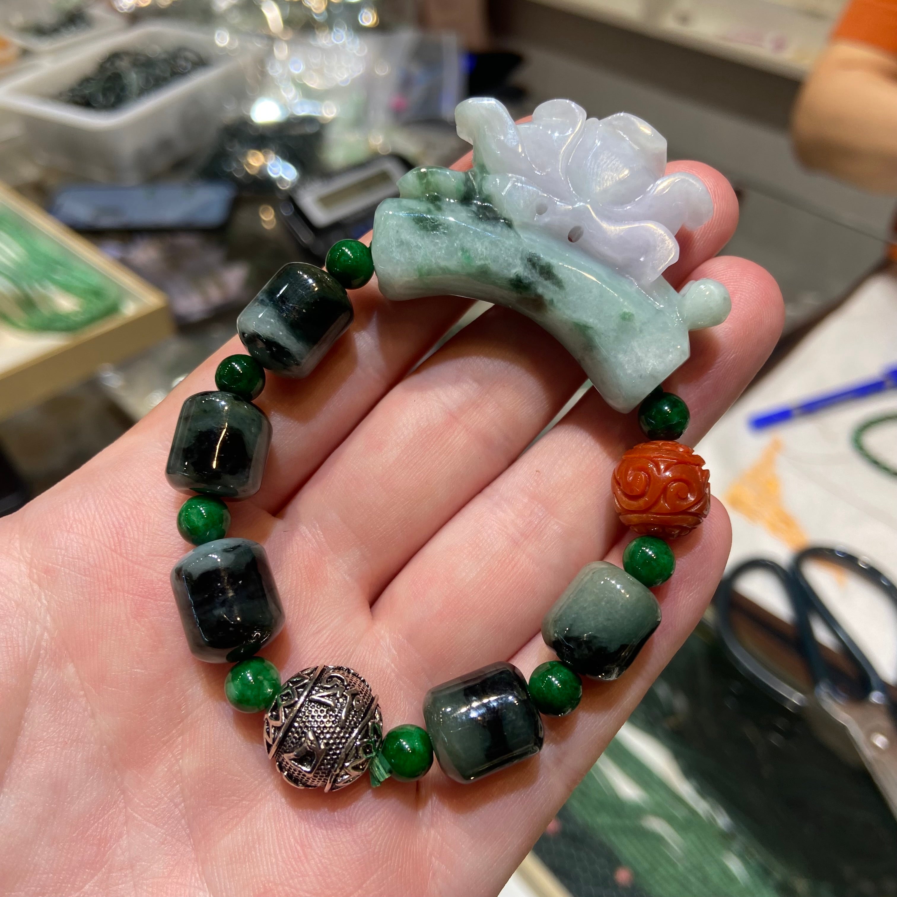 Jade bracelet