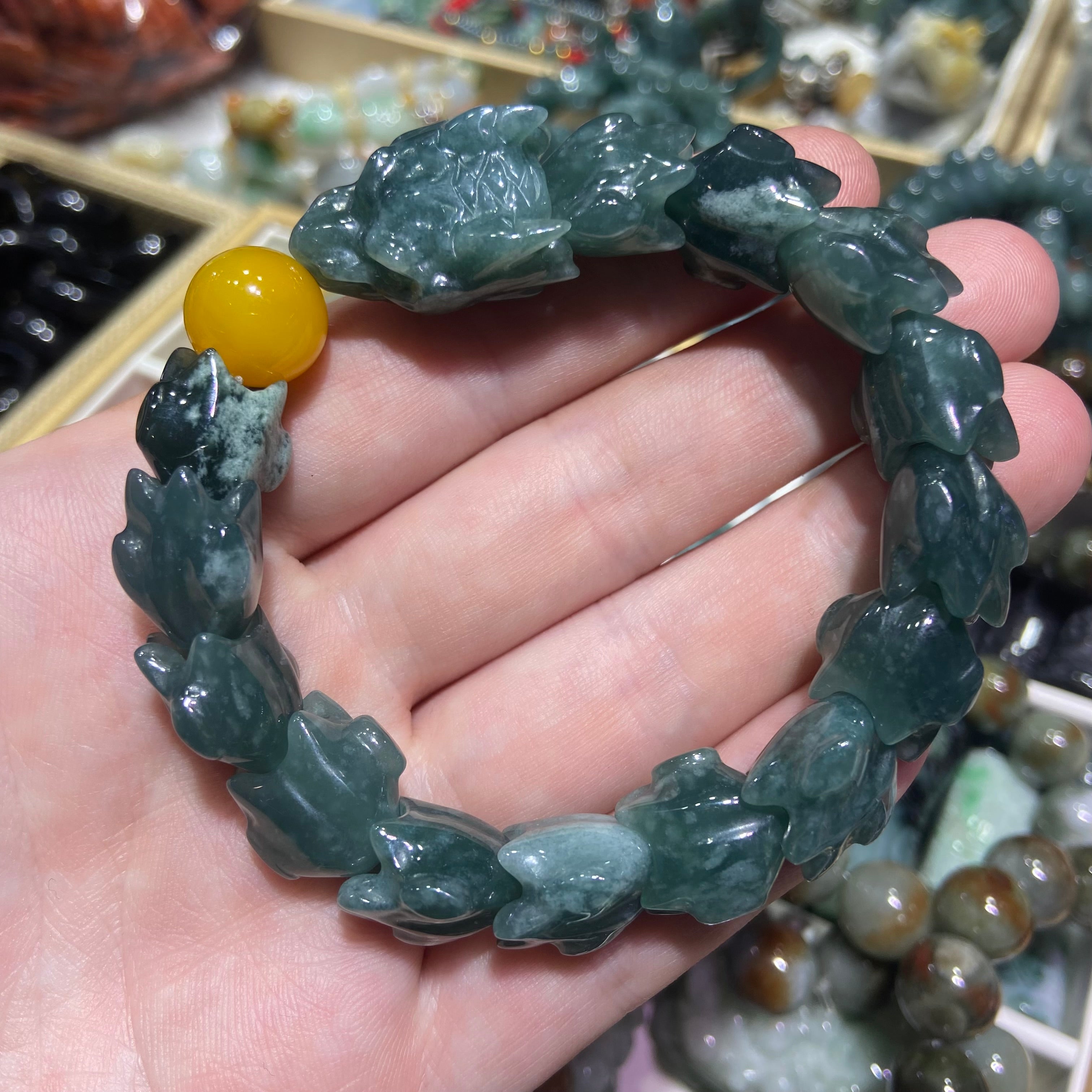 Jade Dragon Bracelet