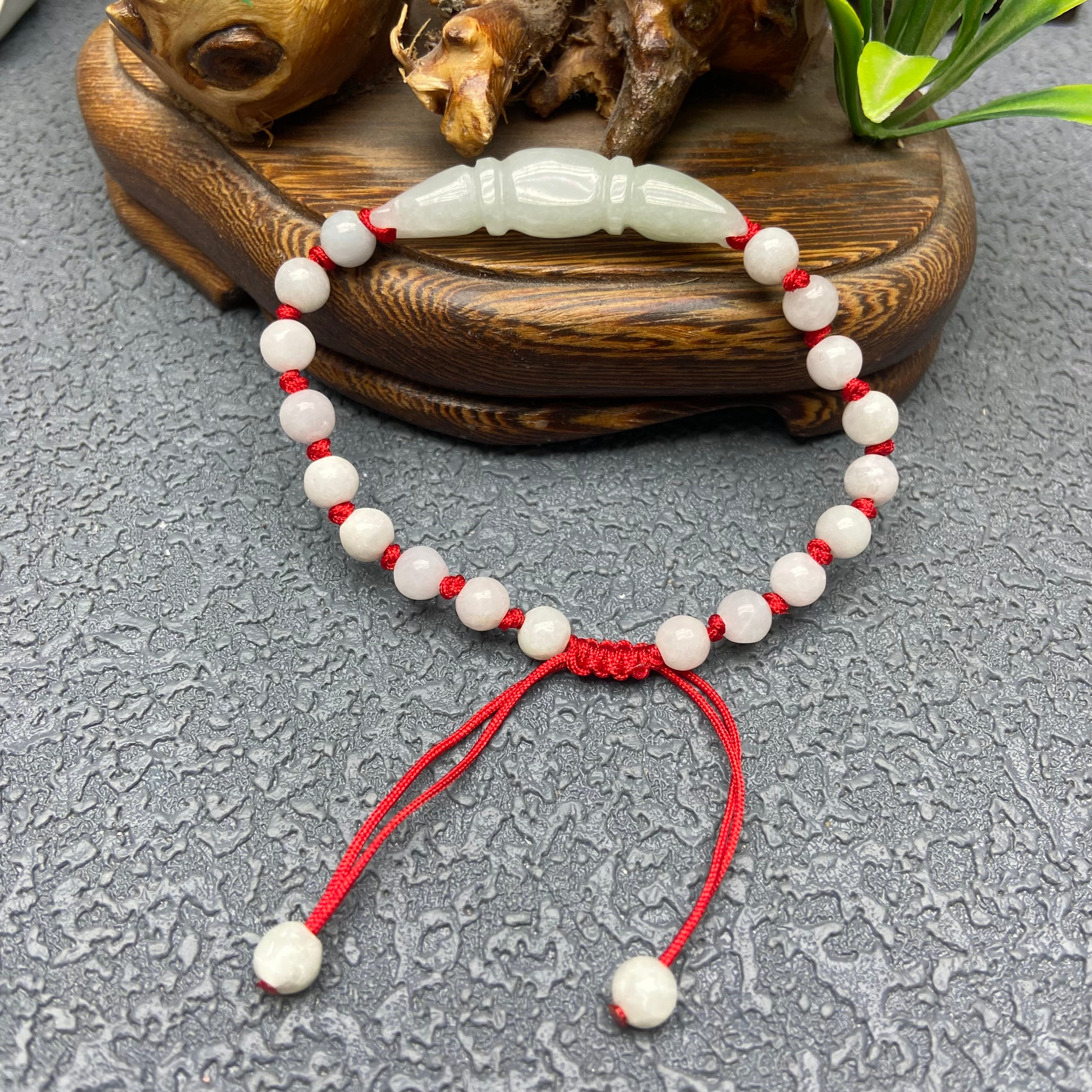 Jade Red Rope Bracelet