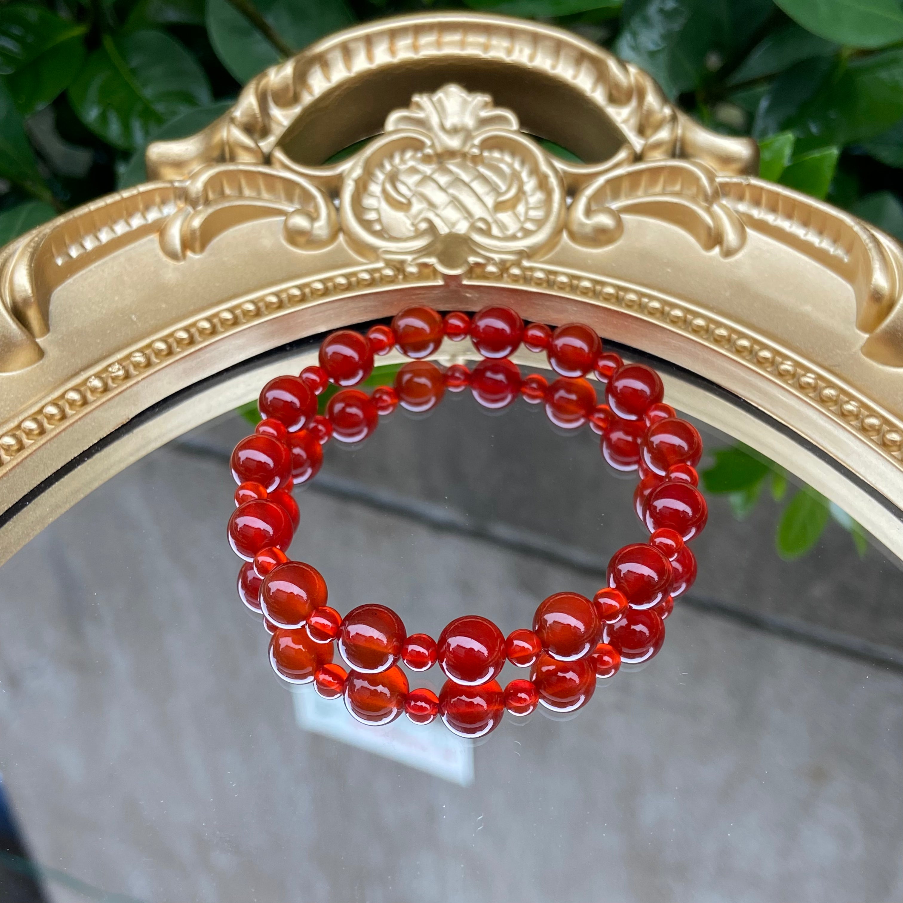 Original Red Agate Bracelet - Zhao Lusi Inspired, Celebrity-Approved Gemstone Jewelry for Daily Wear