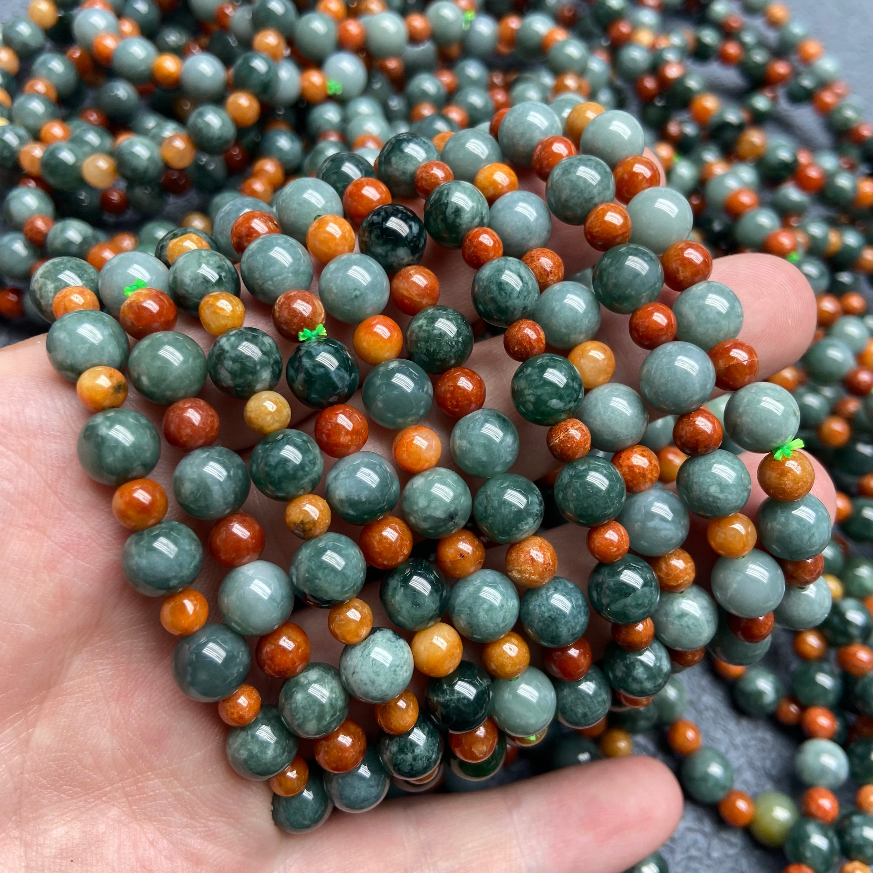 Burma jade bracelet 8mm