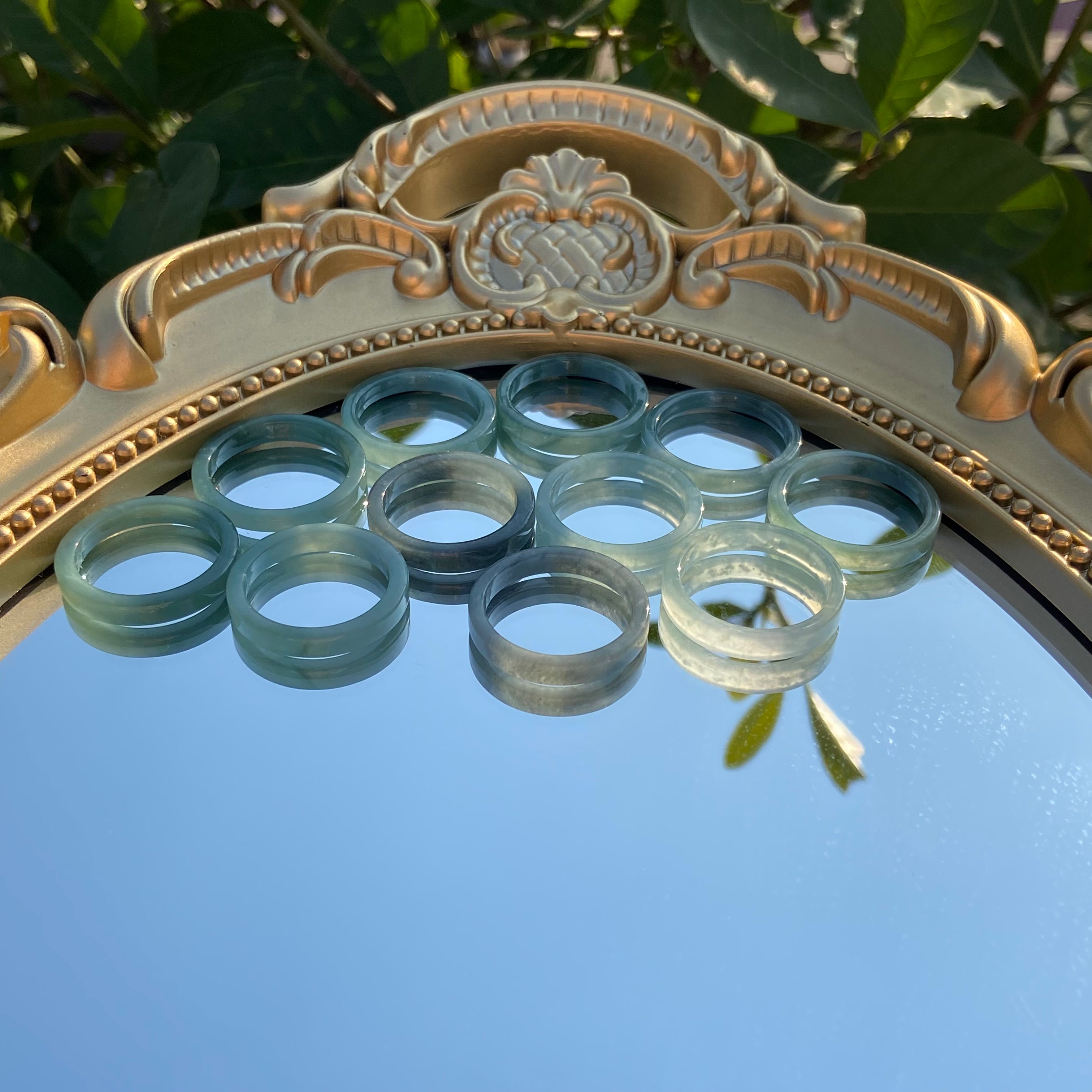 Natural Myanmar Jade Ring - Authentic Burmese Jadeite Jewelry | Elegant Daily Wear