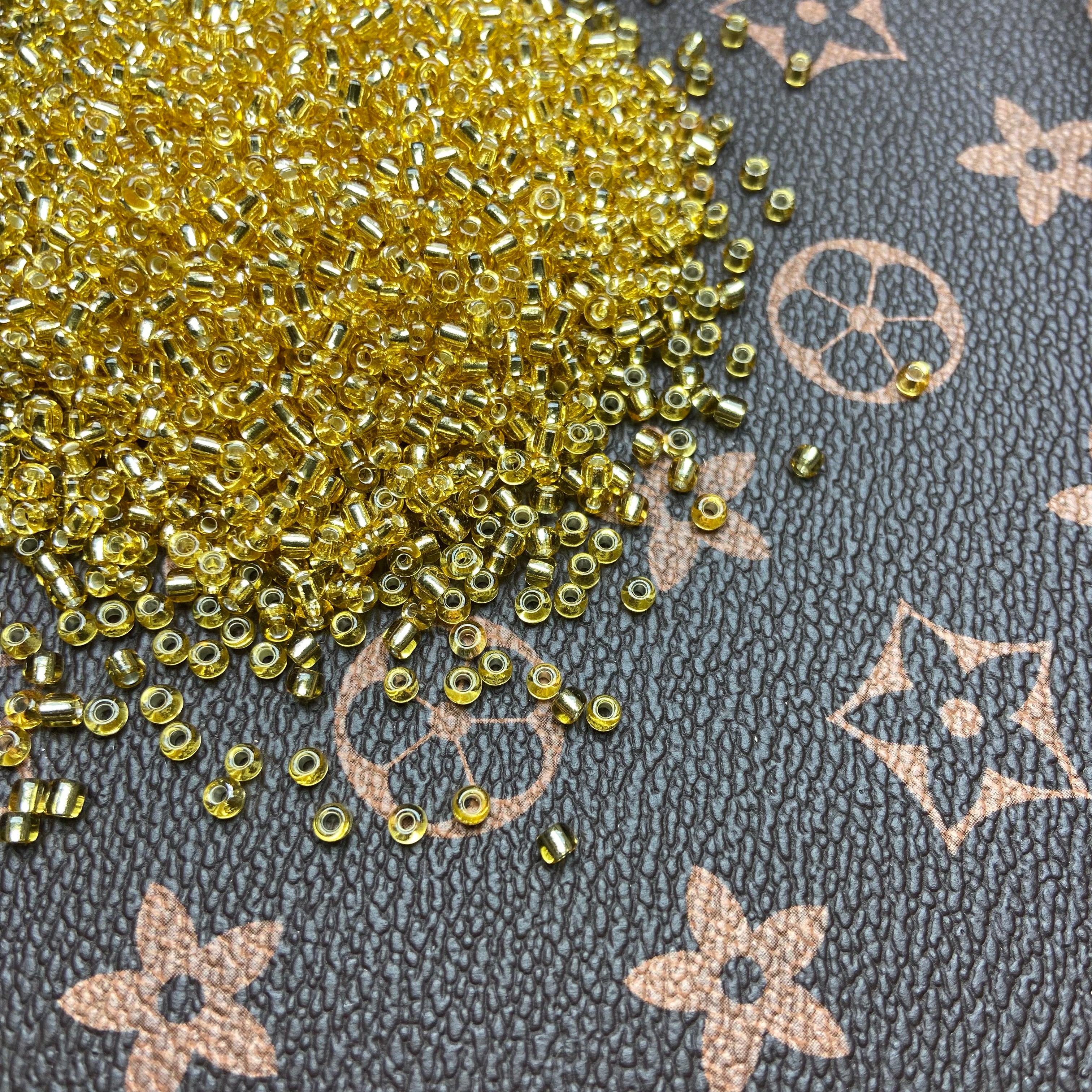 Glass spacer beads for DIY