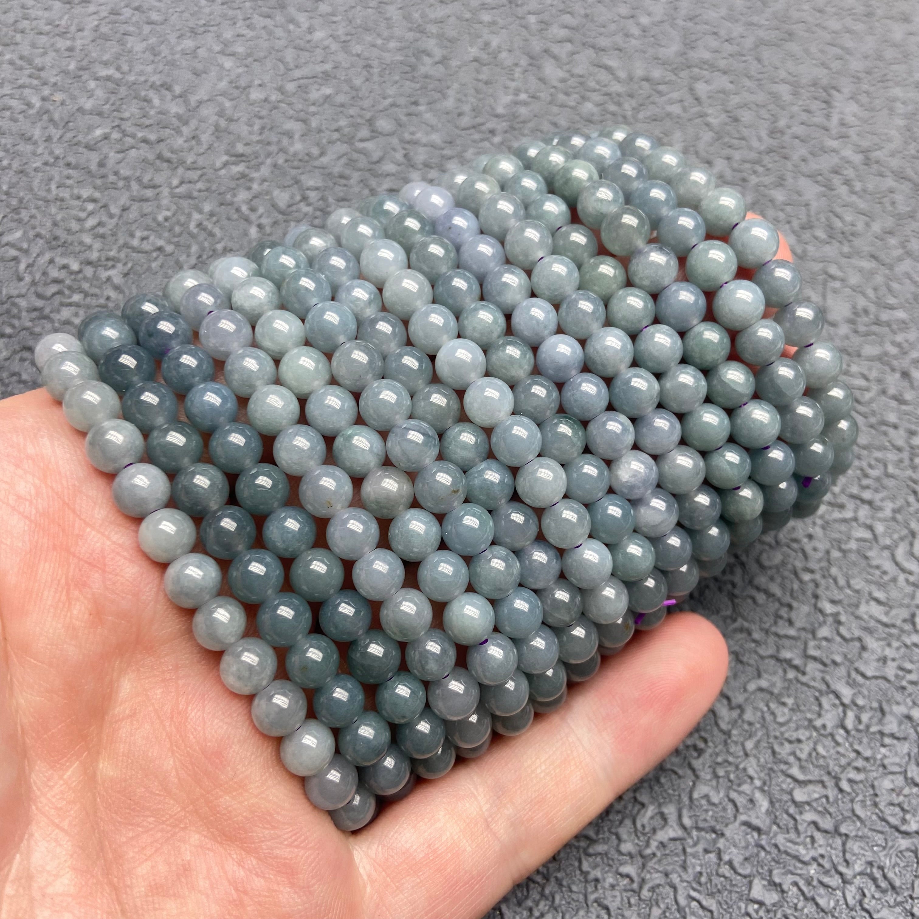 Burmese Jadeite Bracelet: Polished Beads for Everyday Elegance