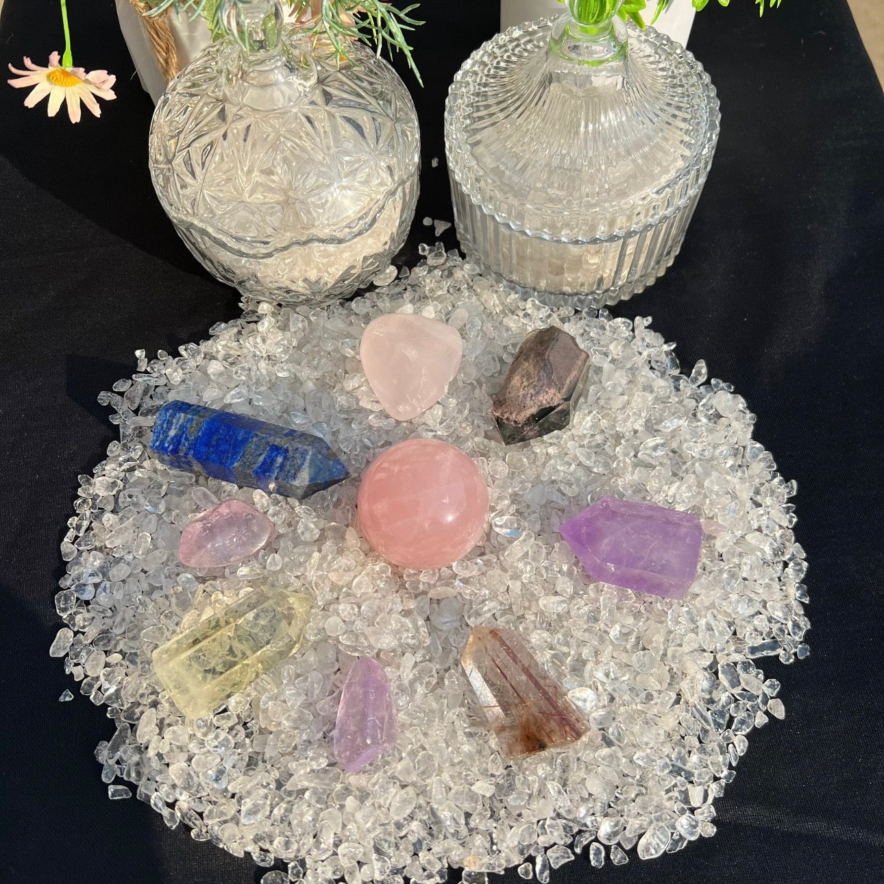 Clear Quartz Charging Chips | Natural Crystal Cleansing Stones for Energy Clearing & Recharging
