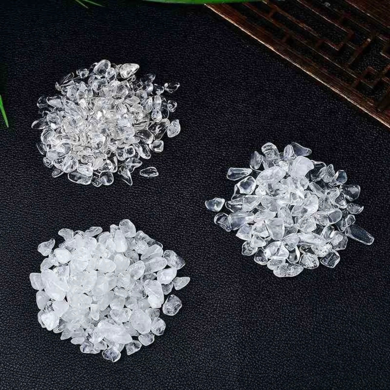 Clear Quartz Charging Chips | Natural Crystal Cleansing Stones for Energy Clearing & Recharging