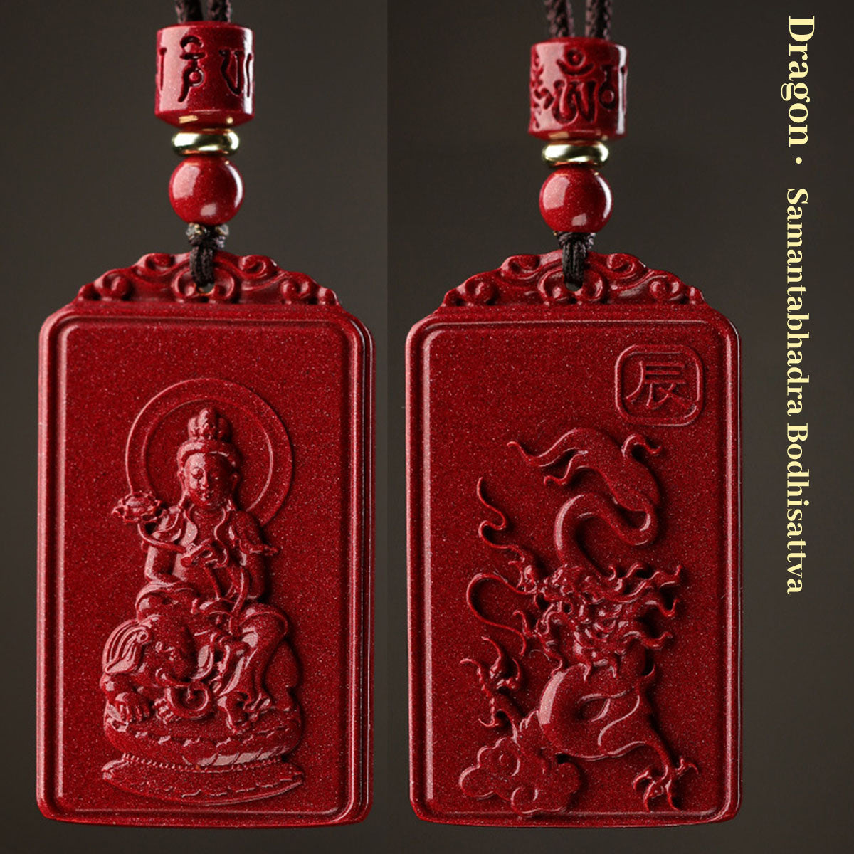 Zodiac Animal Pendants - Cinnabar Stone | 12 Chinese Zodiac Symbol Jewelry