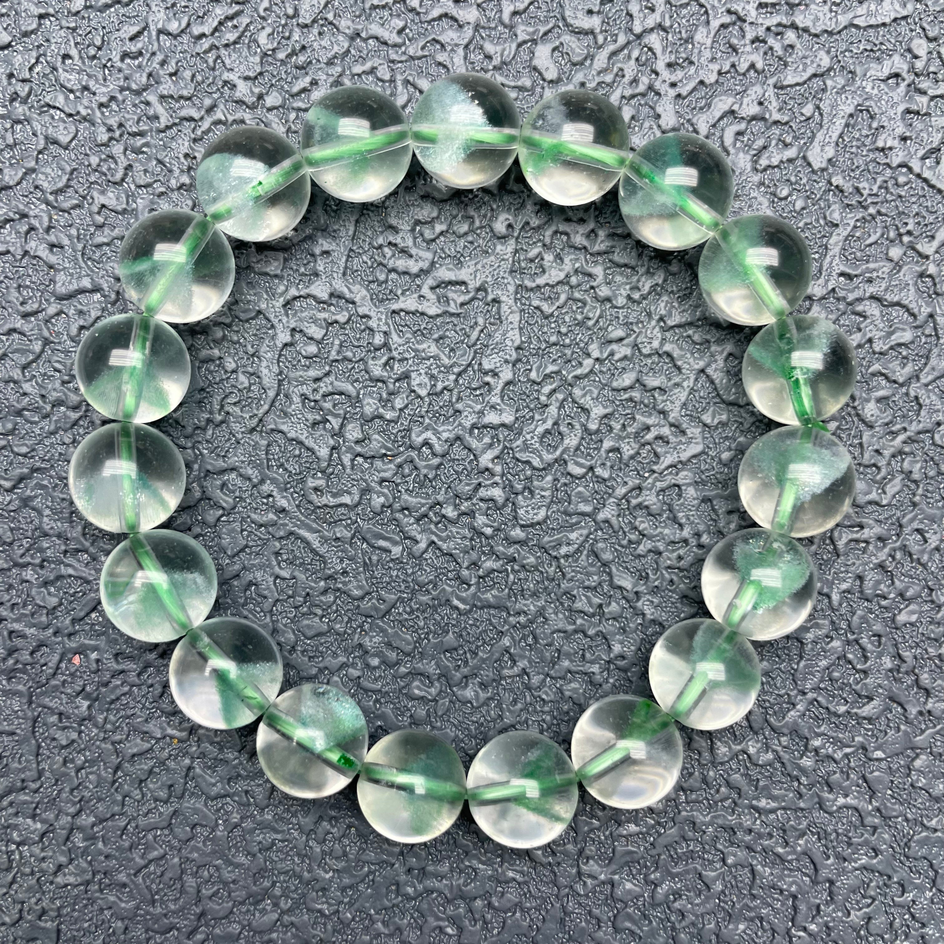 Jade garden quartz bracelet