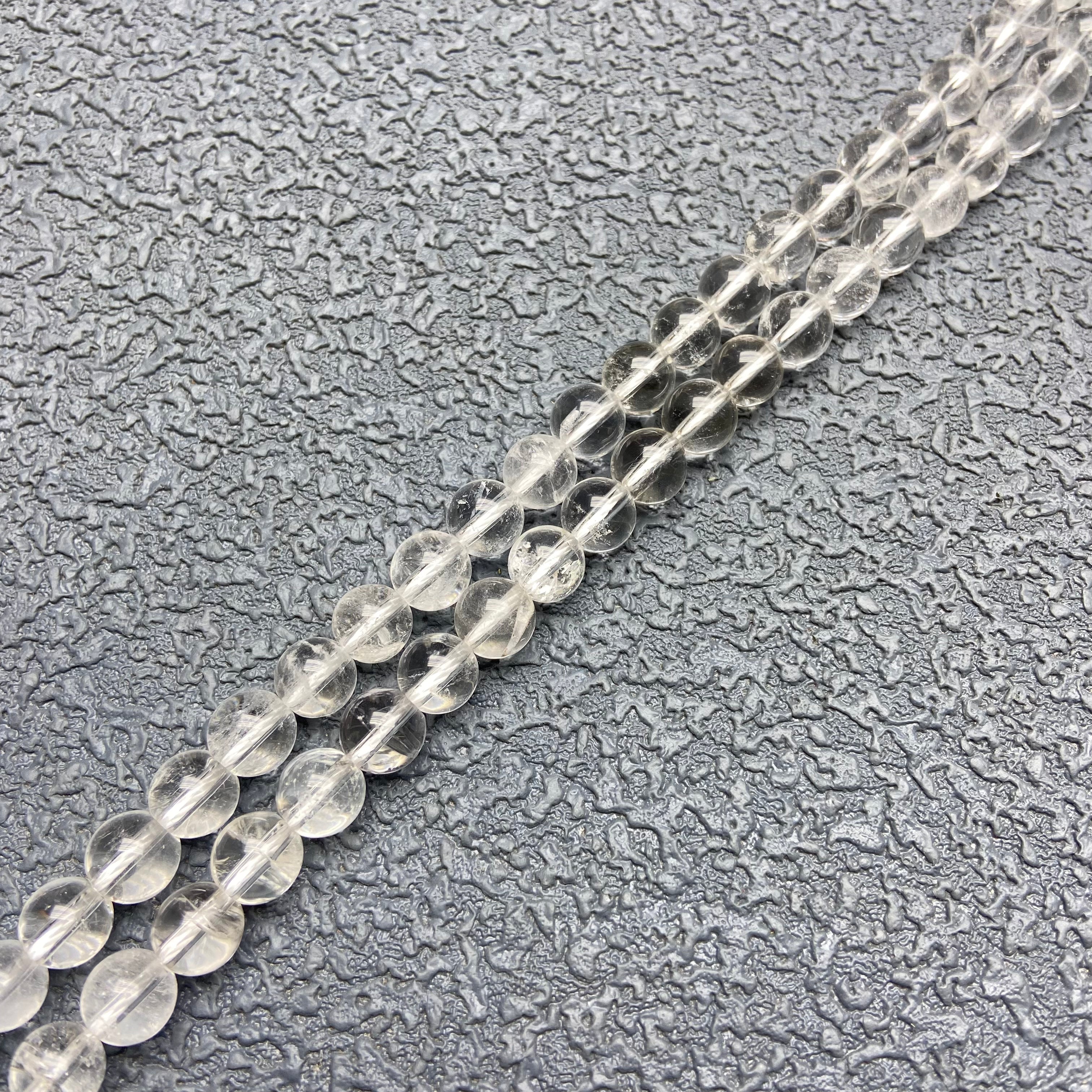 Semi-Finished Crystal Bracelet Supplies - Natural Loose Crystal Beads for DIY Craft