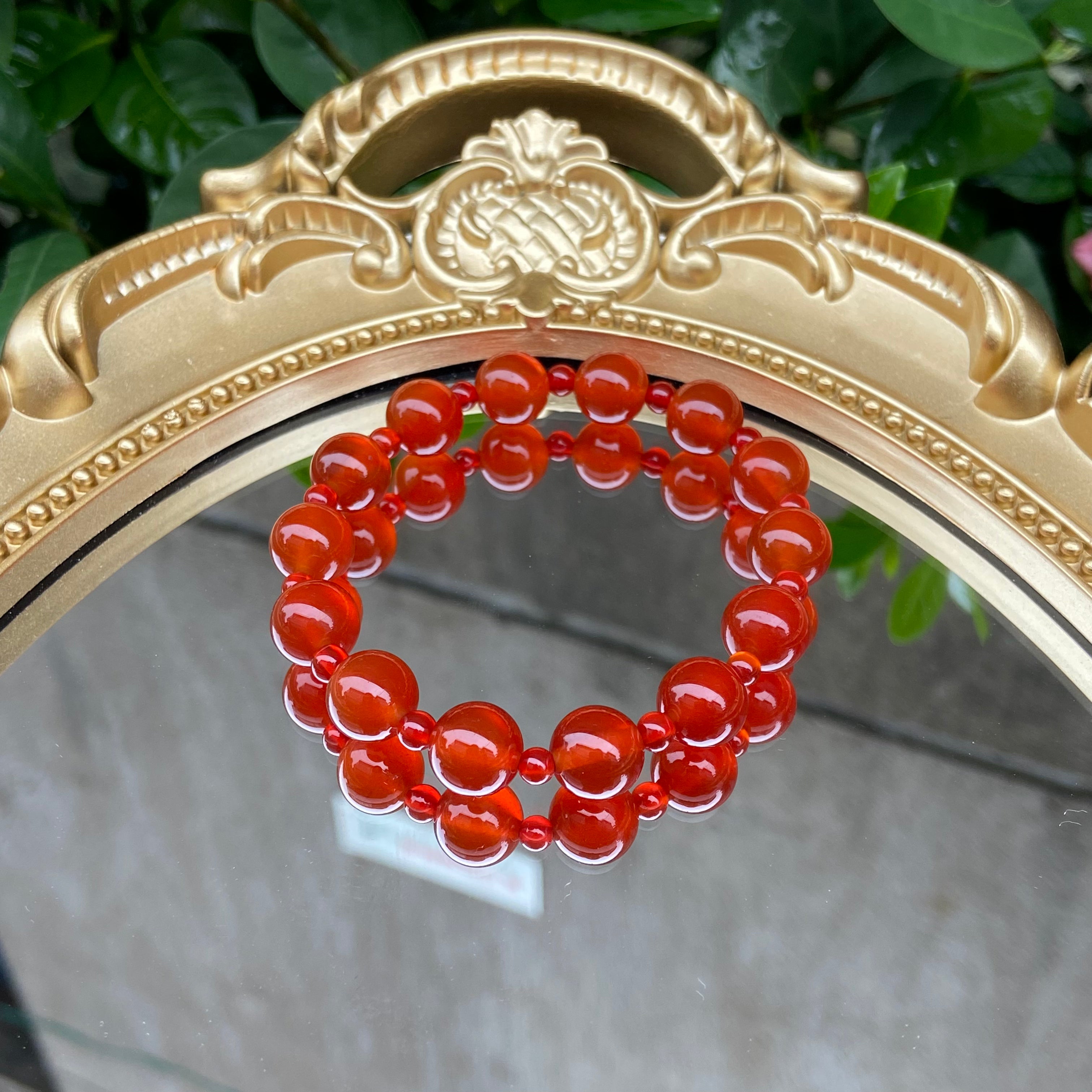 Original Red Agate Bracelet - Zhao Lusi Inspired, Celebrity-Approved Gemstone Jewelry for Daily Wear
