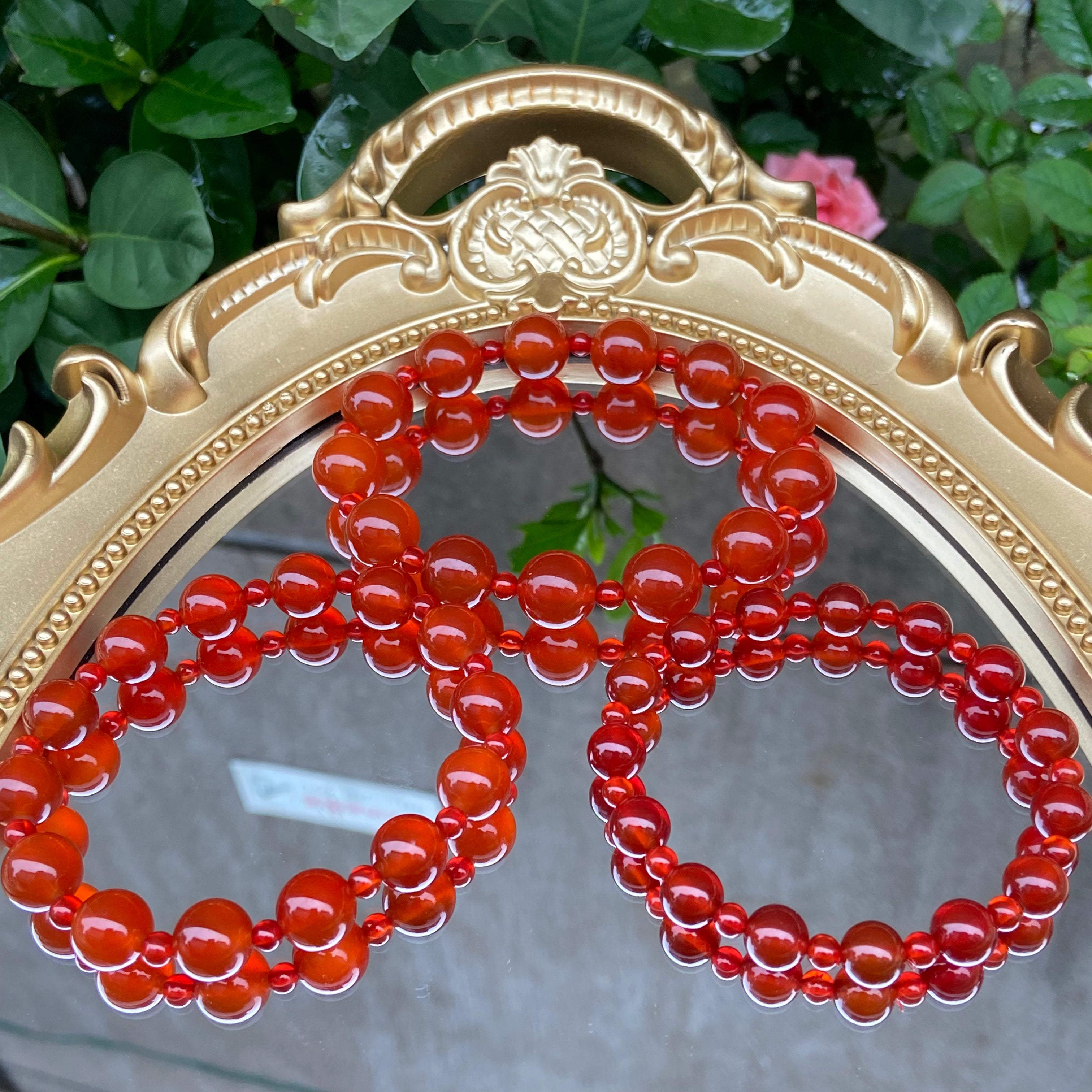Original Red Agate Bracelet - Zhao Lusi Inspired, Celebrity-Approved Gemstone Jewelry for Daily Wear