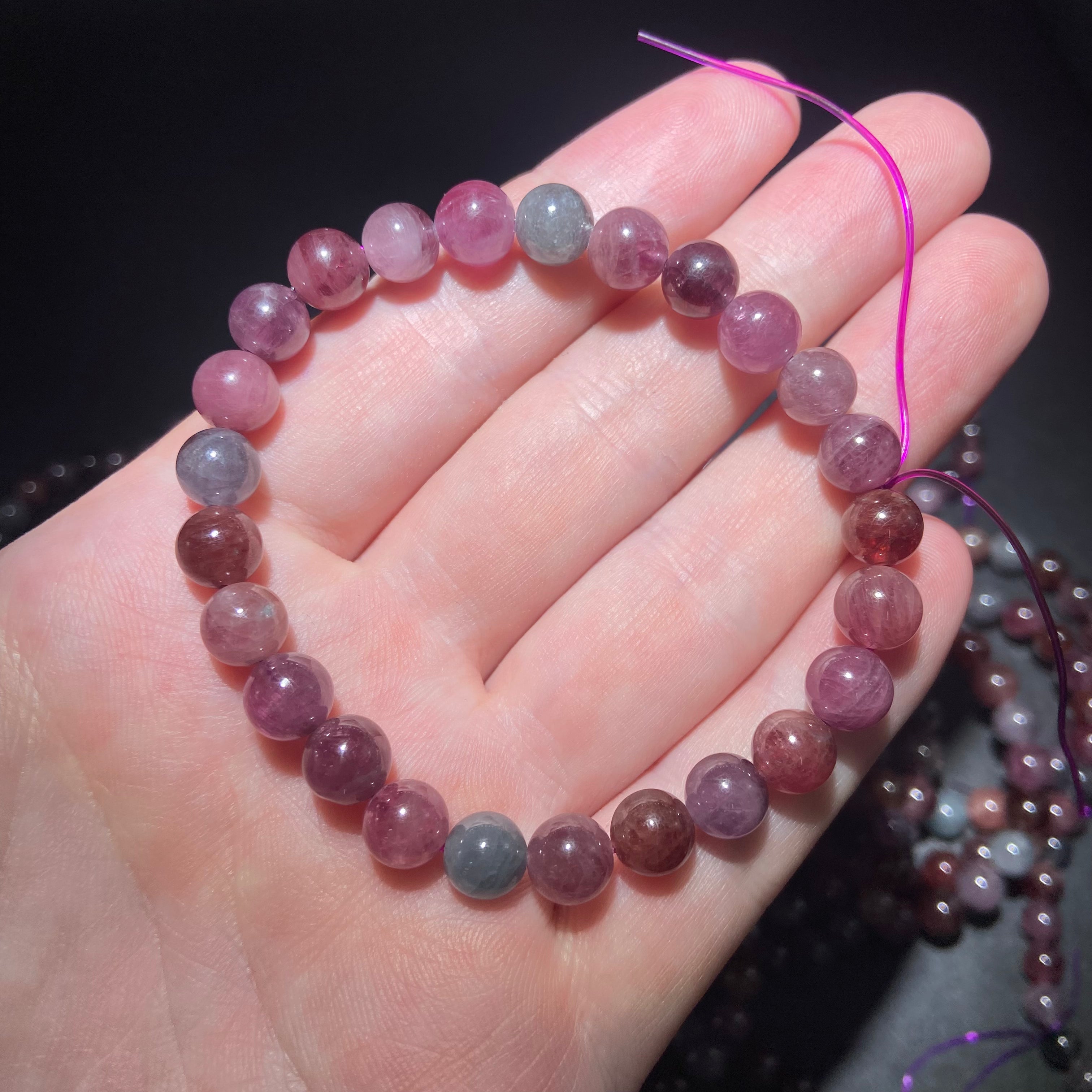Spinel bracelet