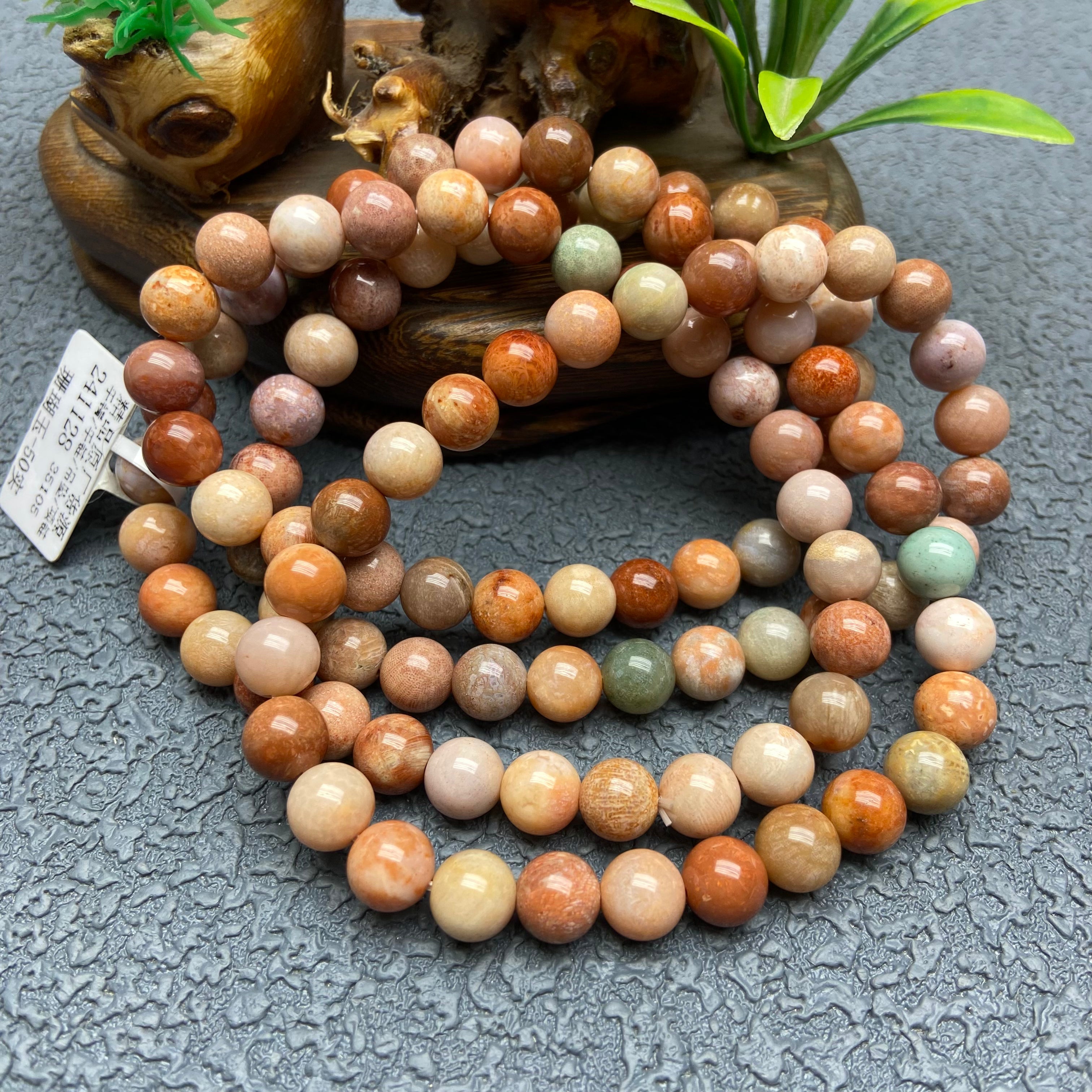Colorful Carol jade bracelet