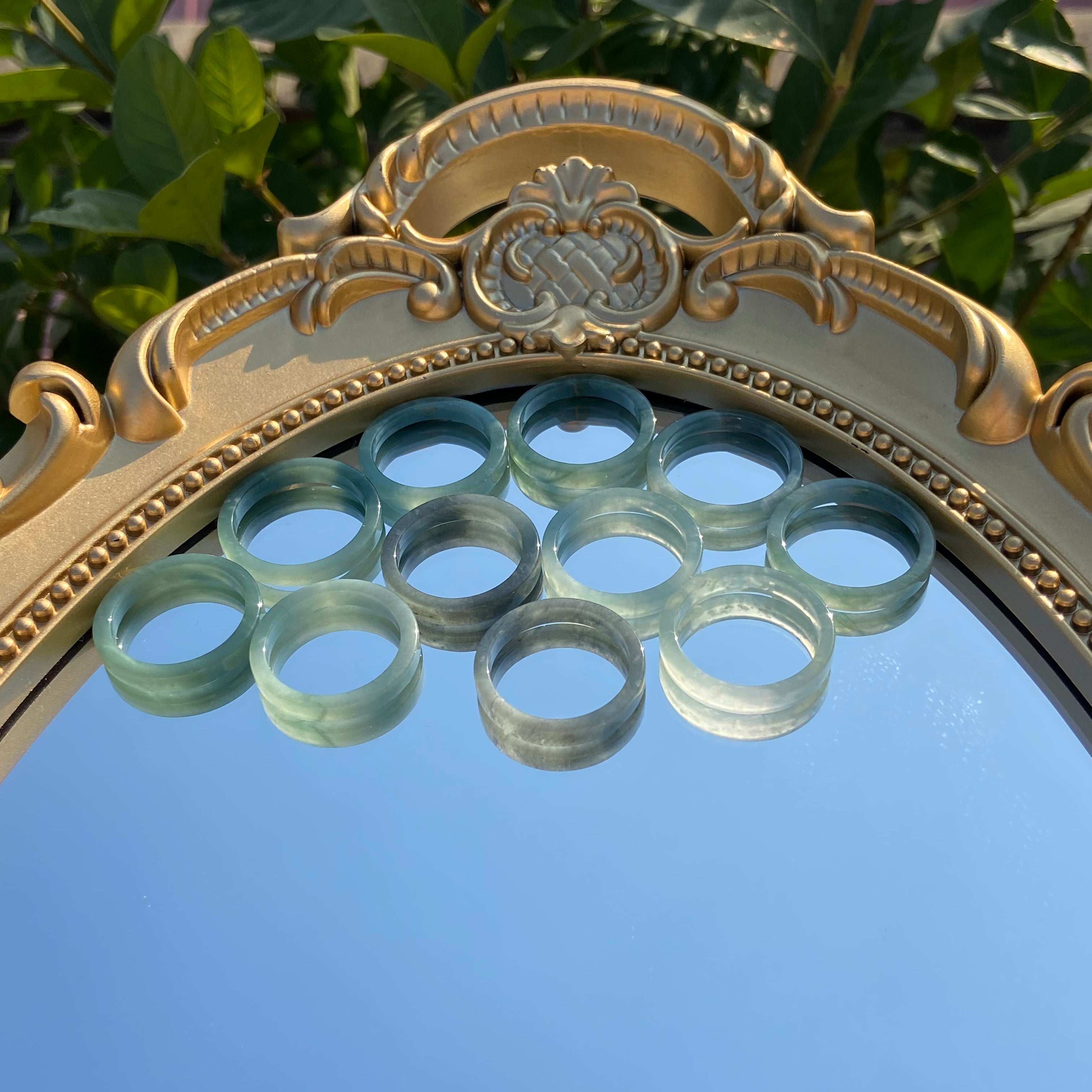 Natural Myanmar Jade Ring - Authentic Burmese Jadeite Jewelry | Elegant Daily Wear