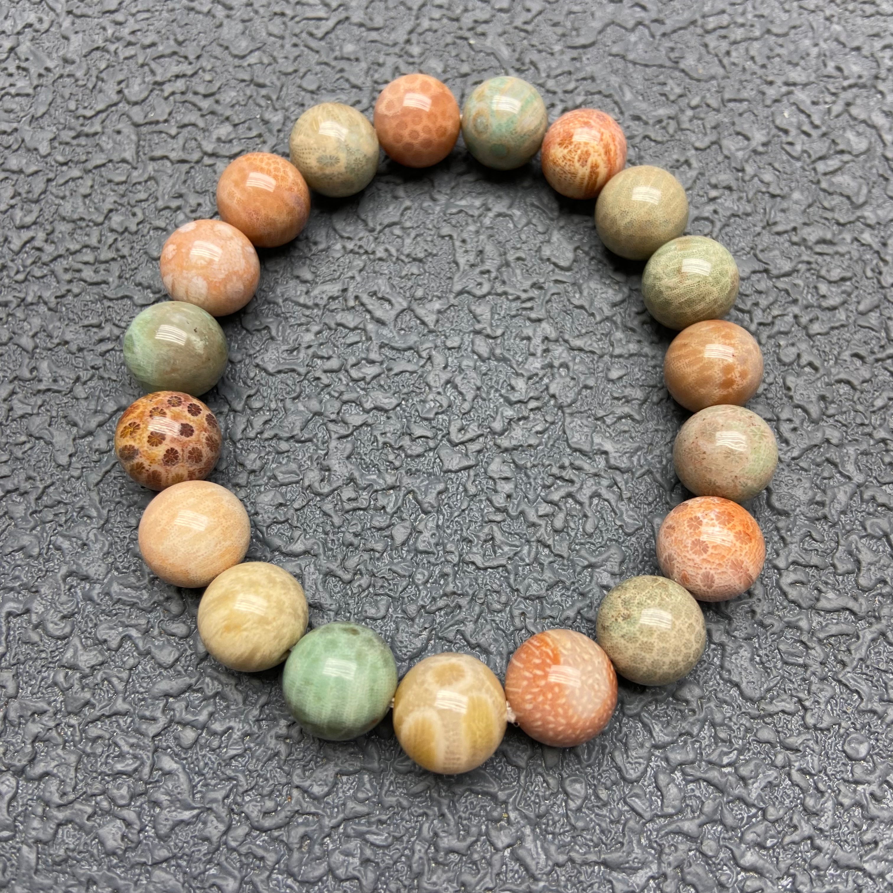 Colorful carol jade bracelet