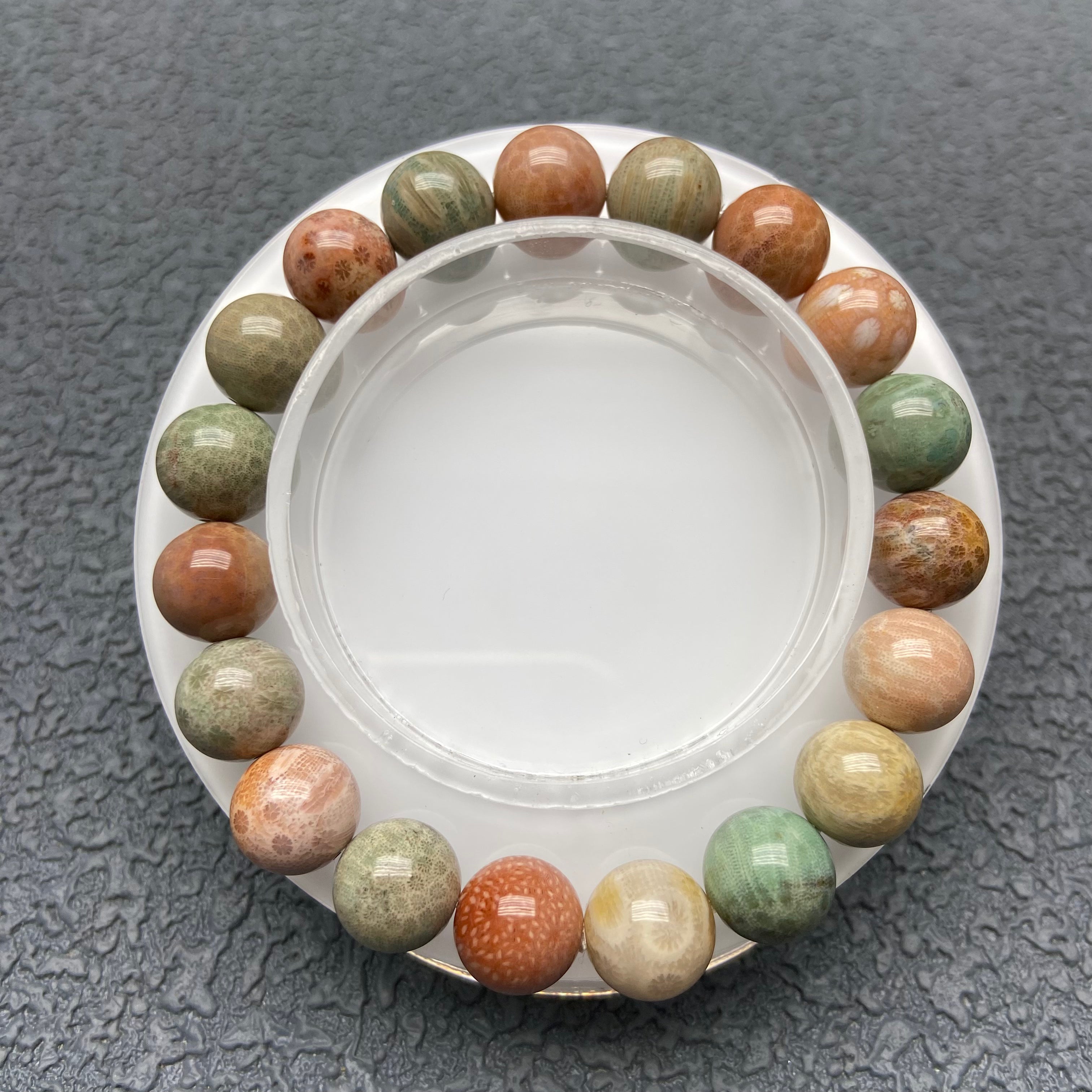 Colorful carol jade bracelet