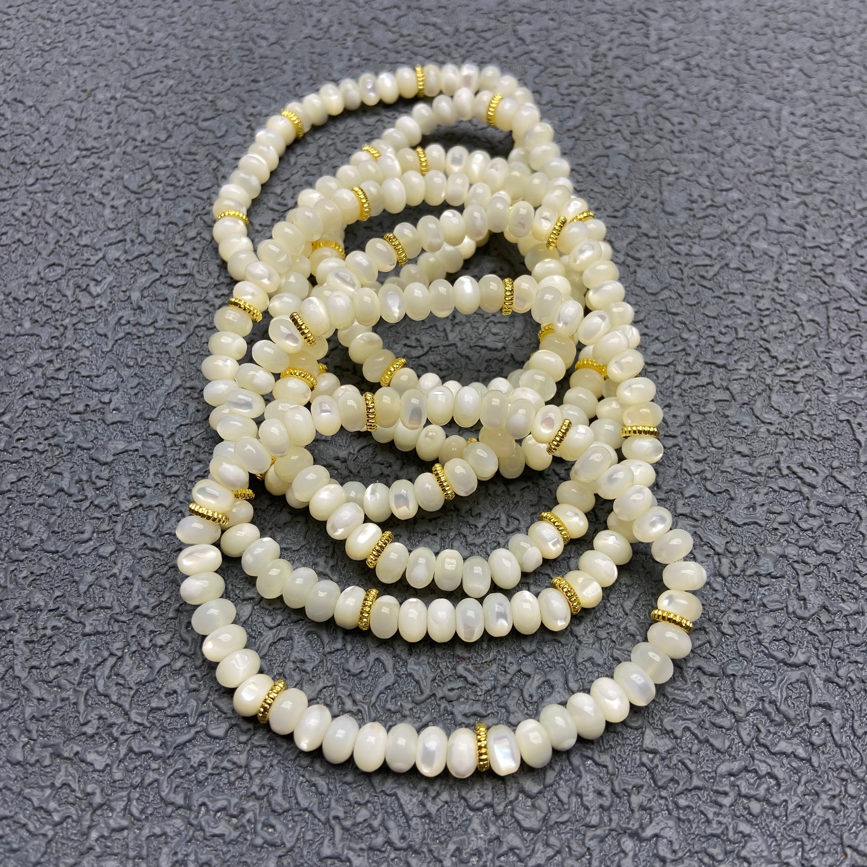 Shell bracelet slab shape