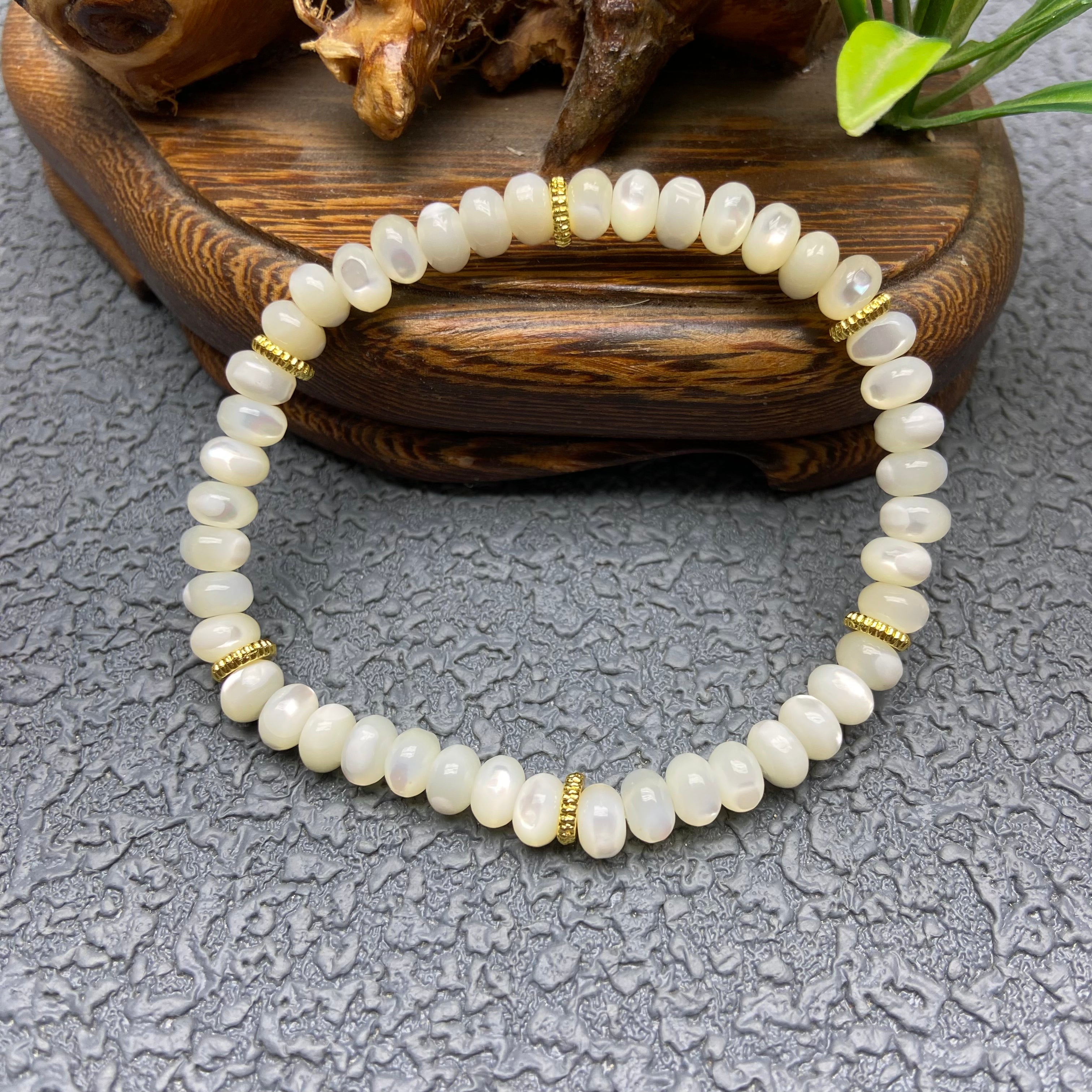 Shell bracelet slab shape