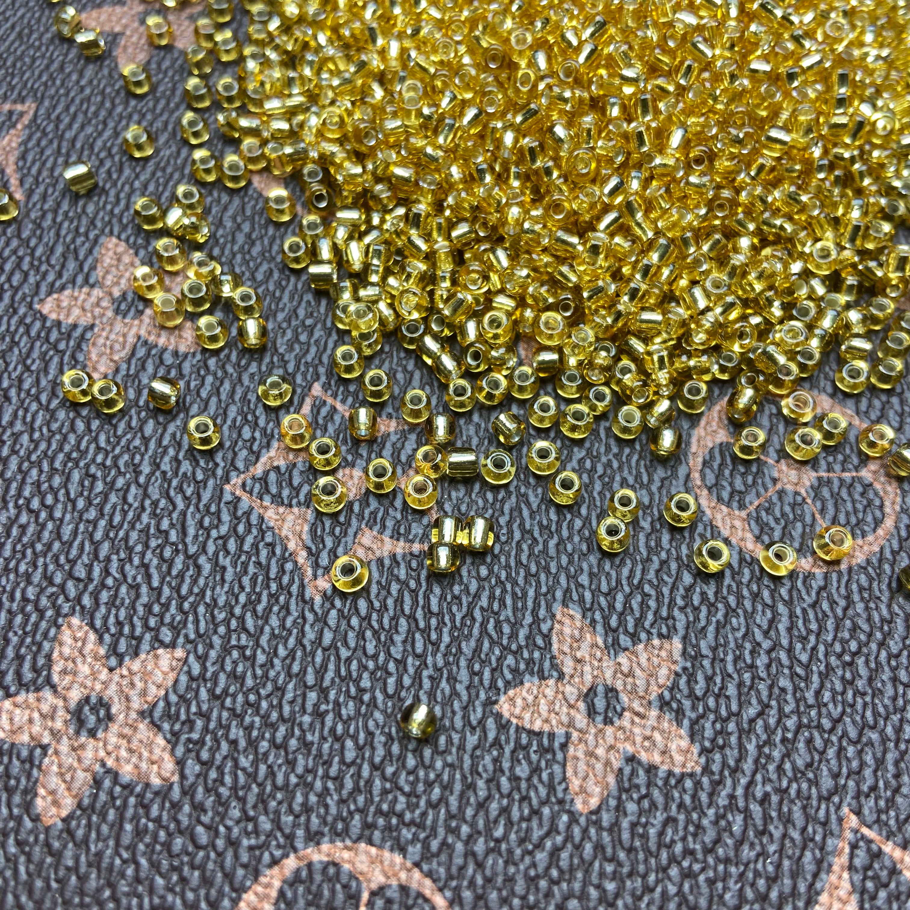 Glass spacer beads for DIY