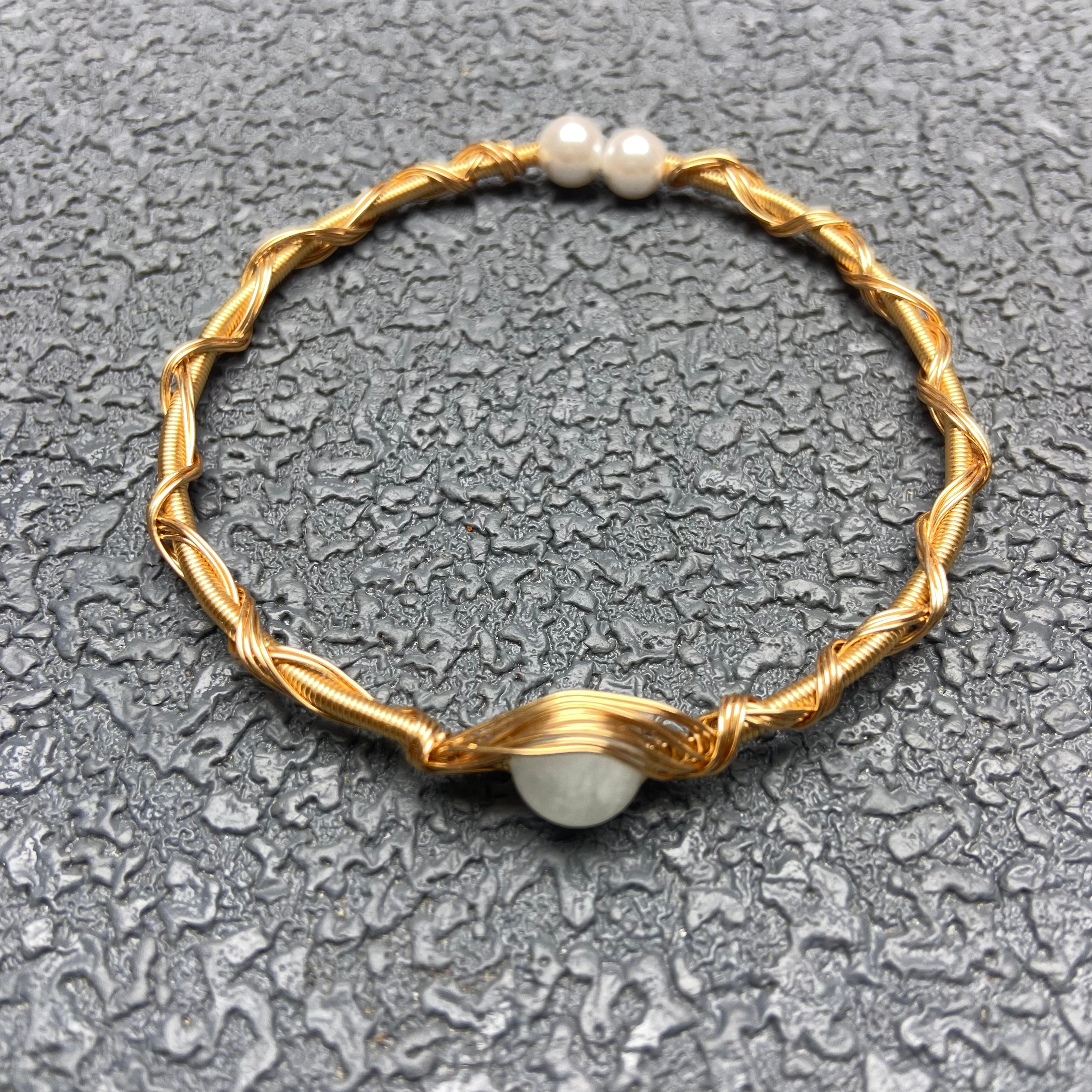 Crystal chips bracelet