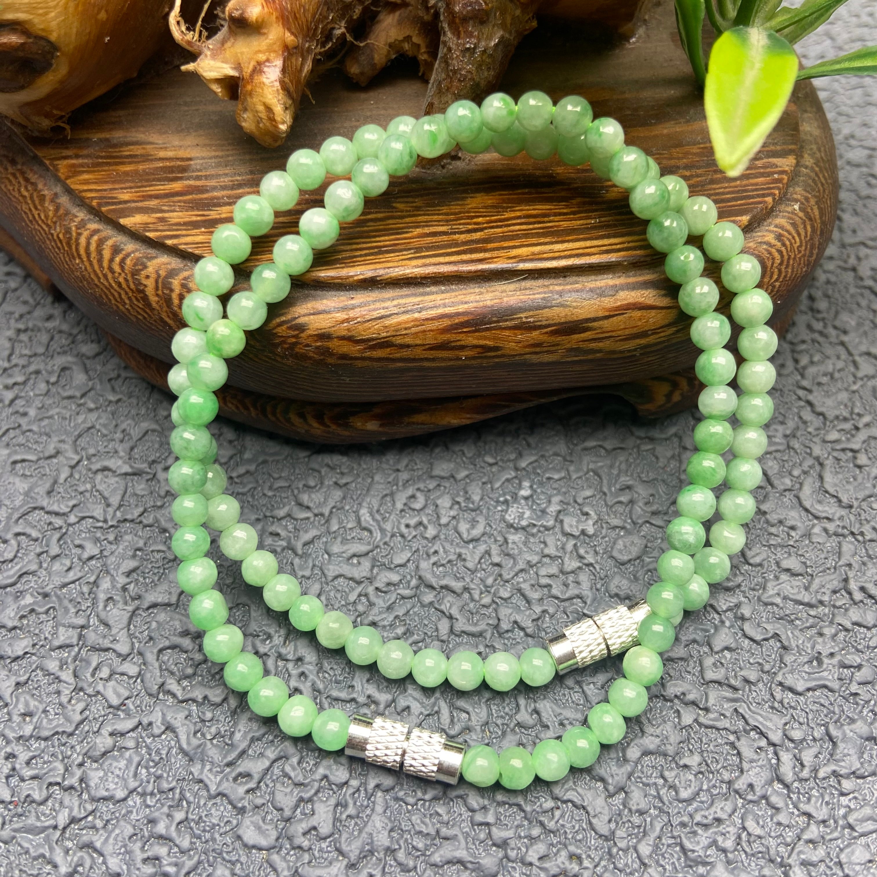 Burma jade bracelet