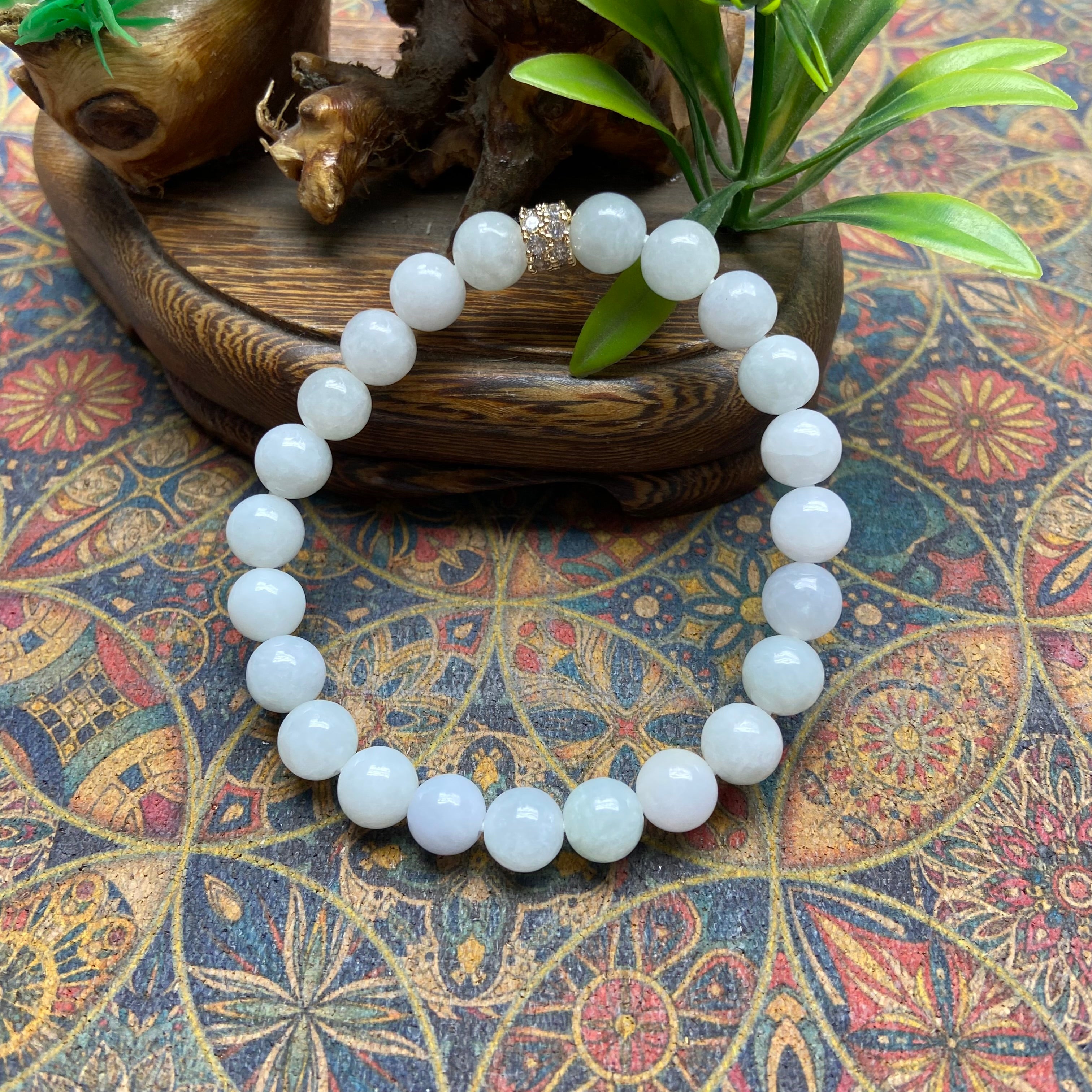 DIY Original Burmese Jade Bracelet - Handcrafted Gem Jewelry