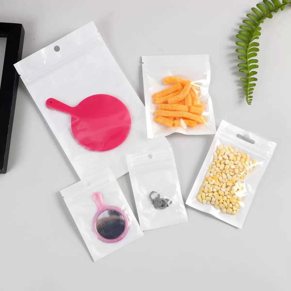 Translucent Jewelry Zip Lock Bags | Anti-Dust Moisture-Proof | Storage & Packaging Supplies